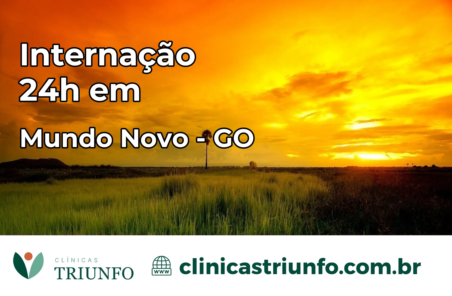 Internação 24 horas em Mundo Novo – GO