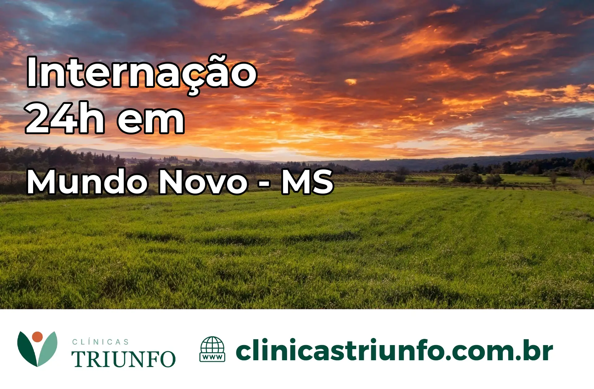 Internação 24 horas em Mundo Novo – MS