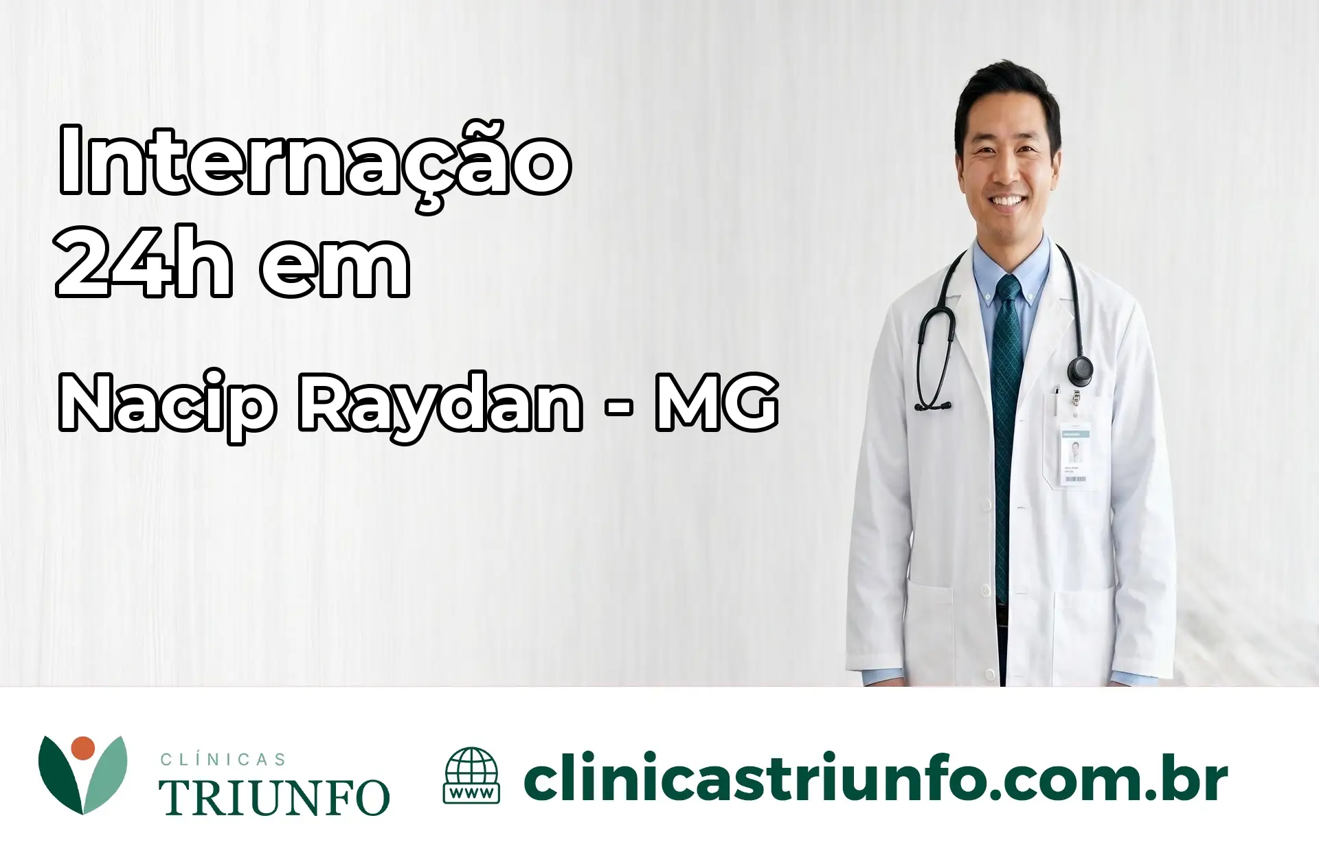 Internação 24 horas em Nacip Raydan – MG