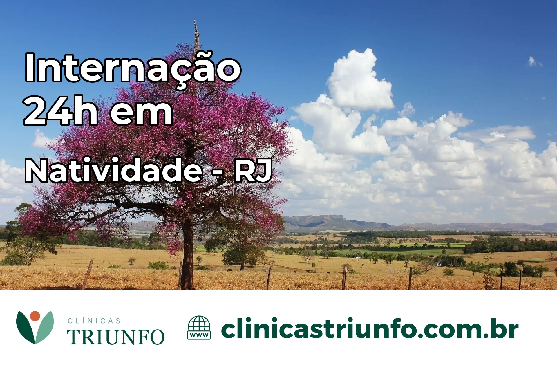 Internação 24 horas em Natividade – RJ