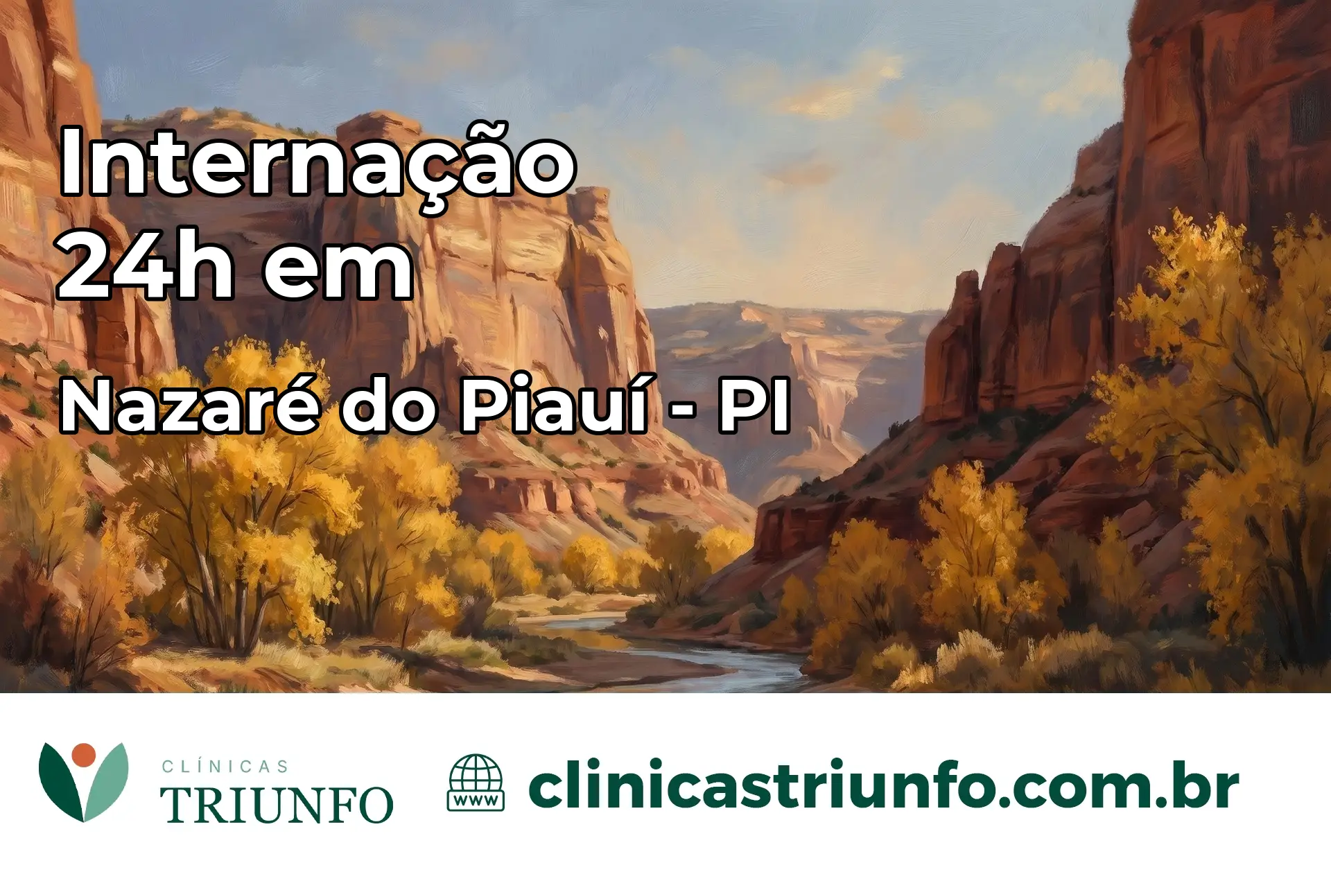 Internação 24 horas em Nazaré do Piauí – PI