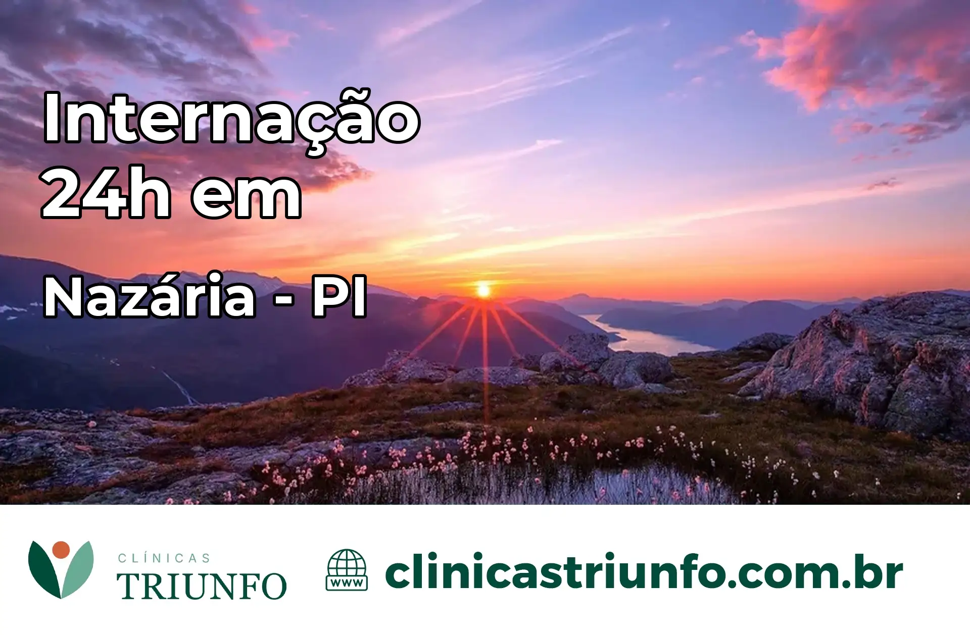 Internação 24 horas em Nazária – PI