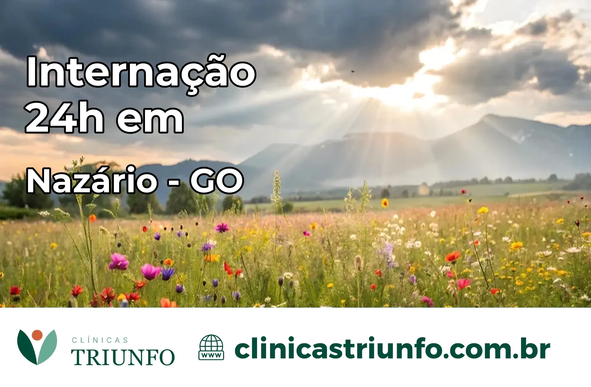 Internação 24 horas em Nazário – GO