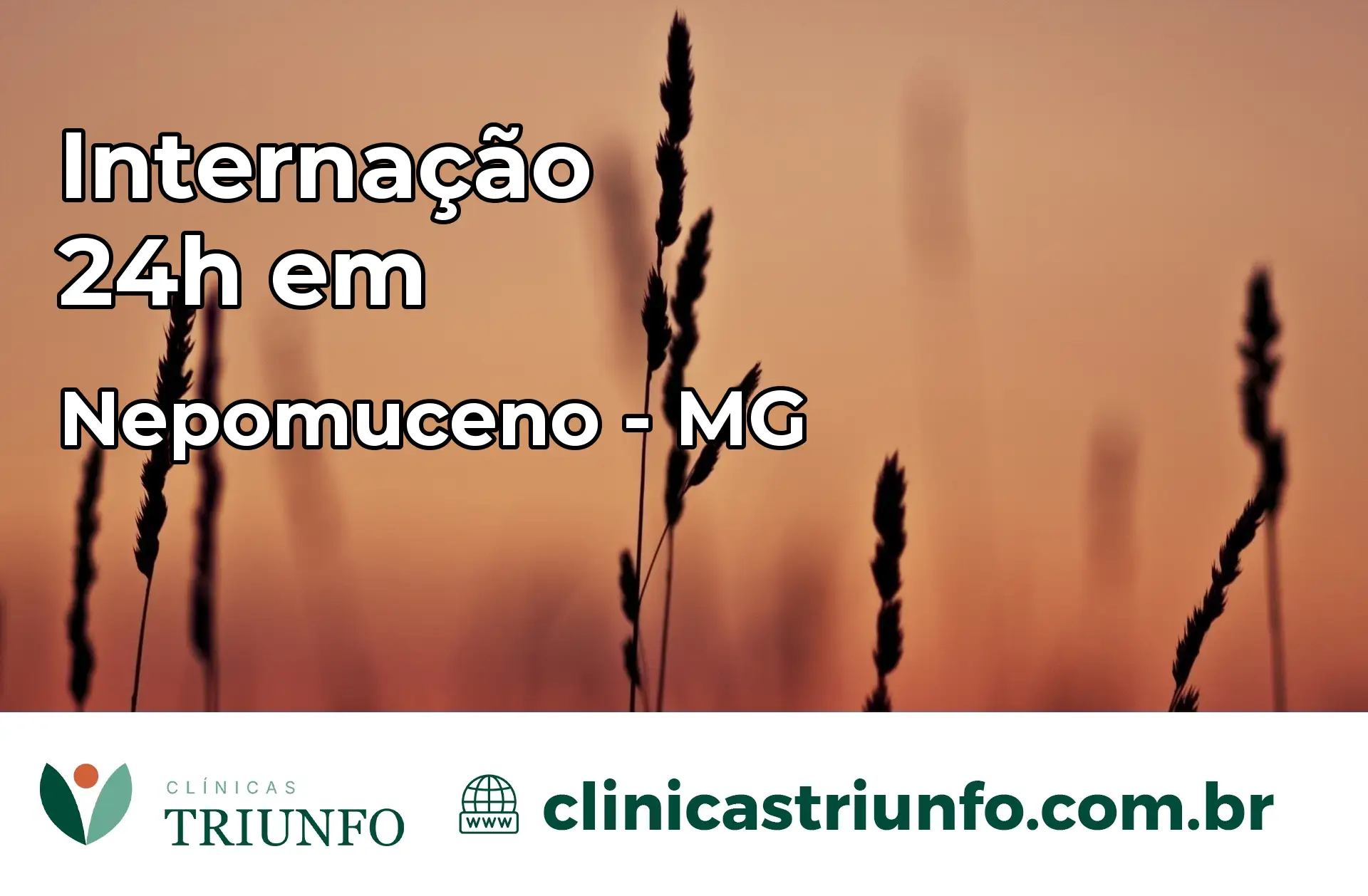 Internação 24 horas em Nepomuceno – MG