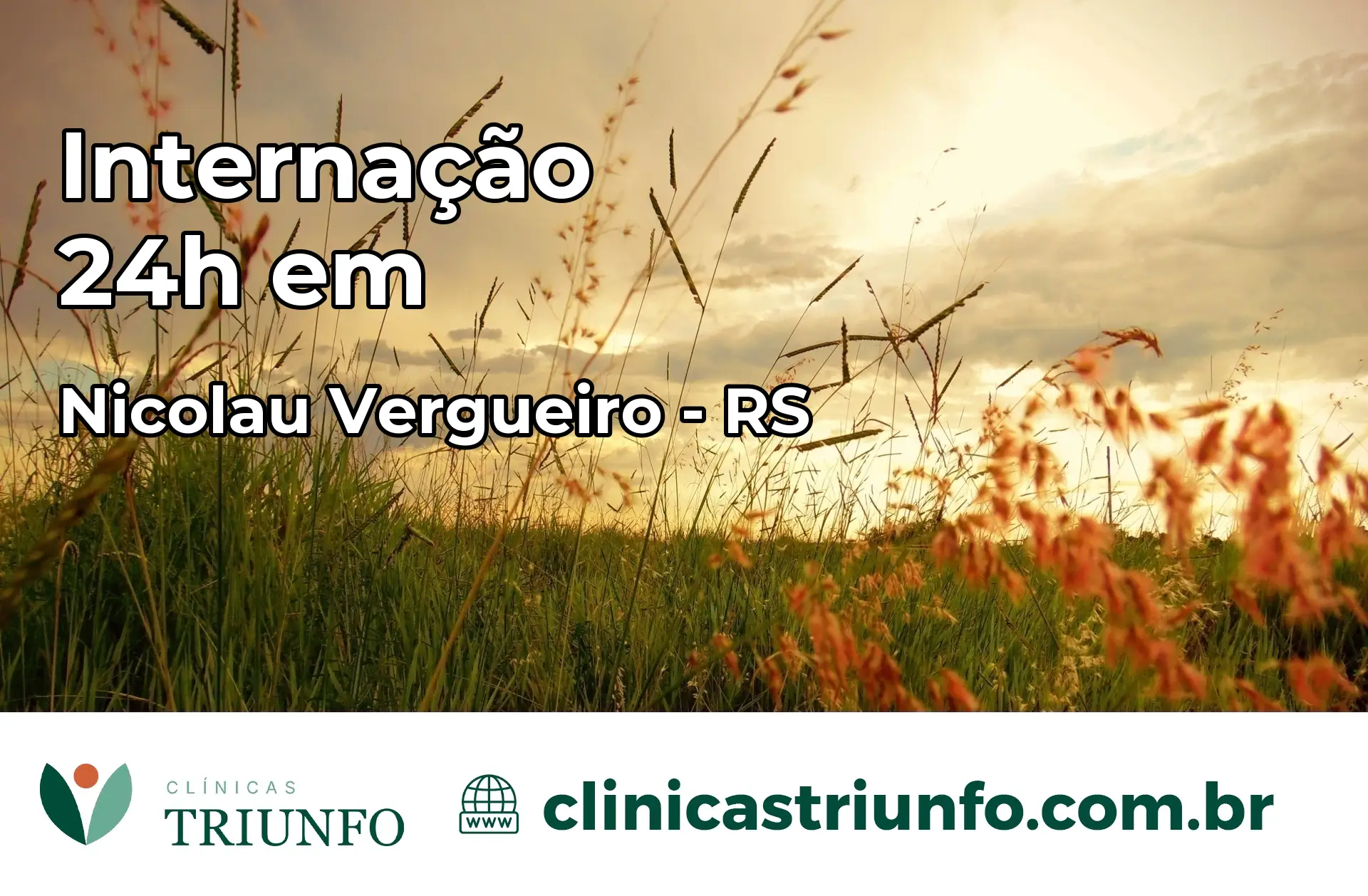 Internação 24 horas em Nicolau Vergueiro – RS