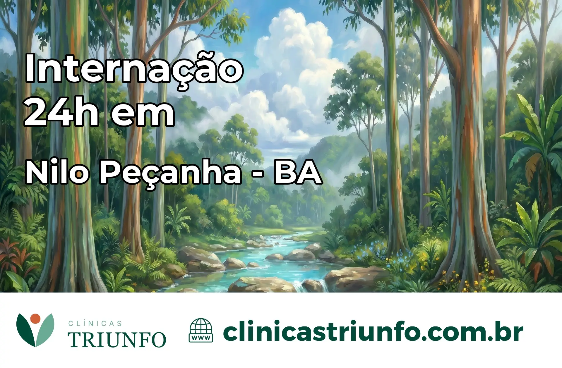 Internação 24 horas em Nilo Peçanha – BA