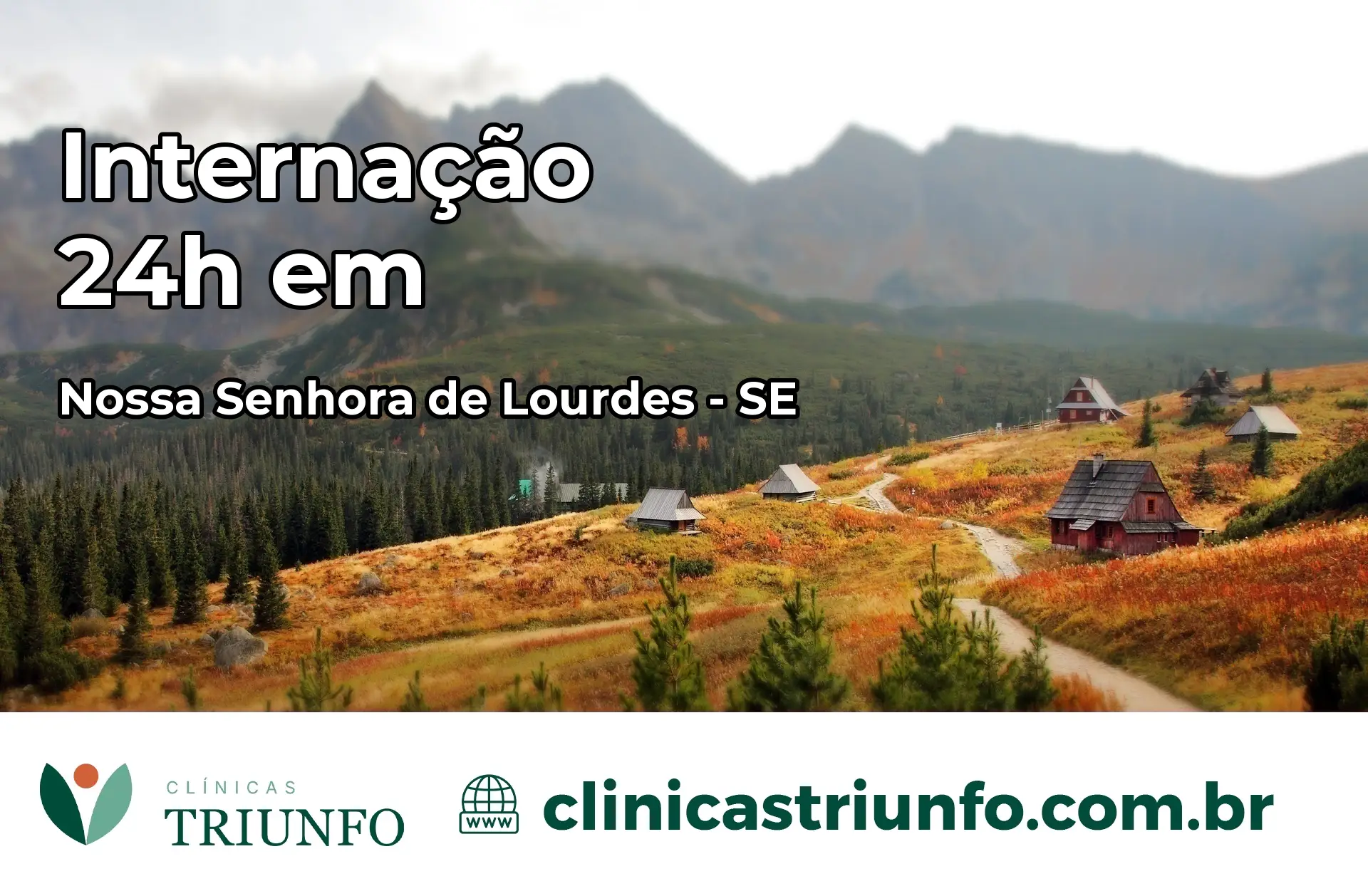 Internação 24 horas em Nossa Senhora de Lourdes – SE
