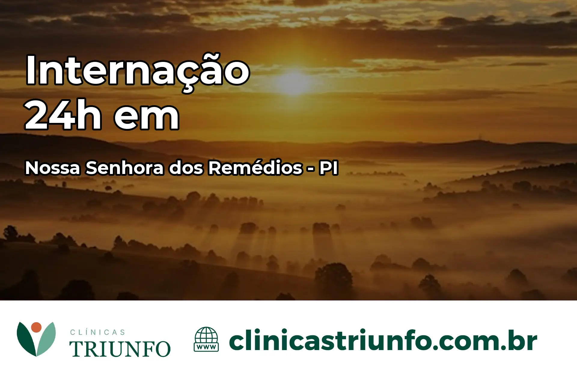 Internação 24 horas em Nossa Senhora dos Remédios – PI