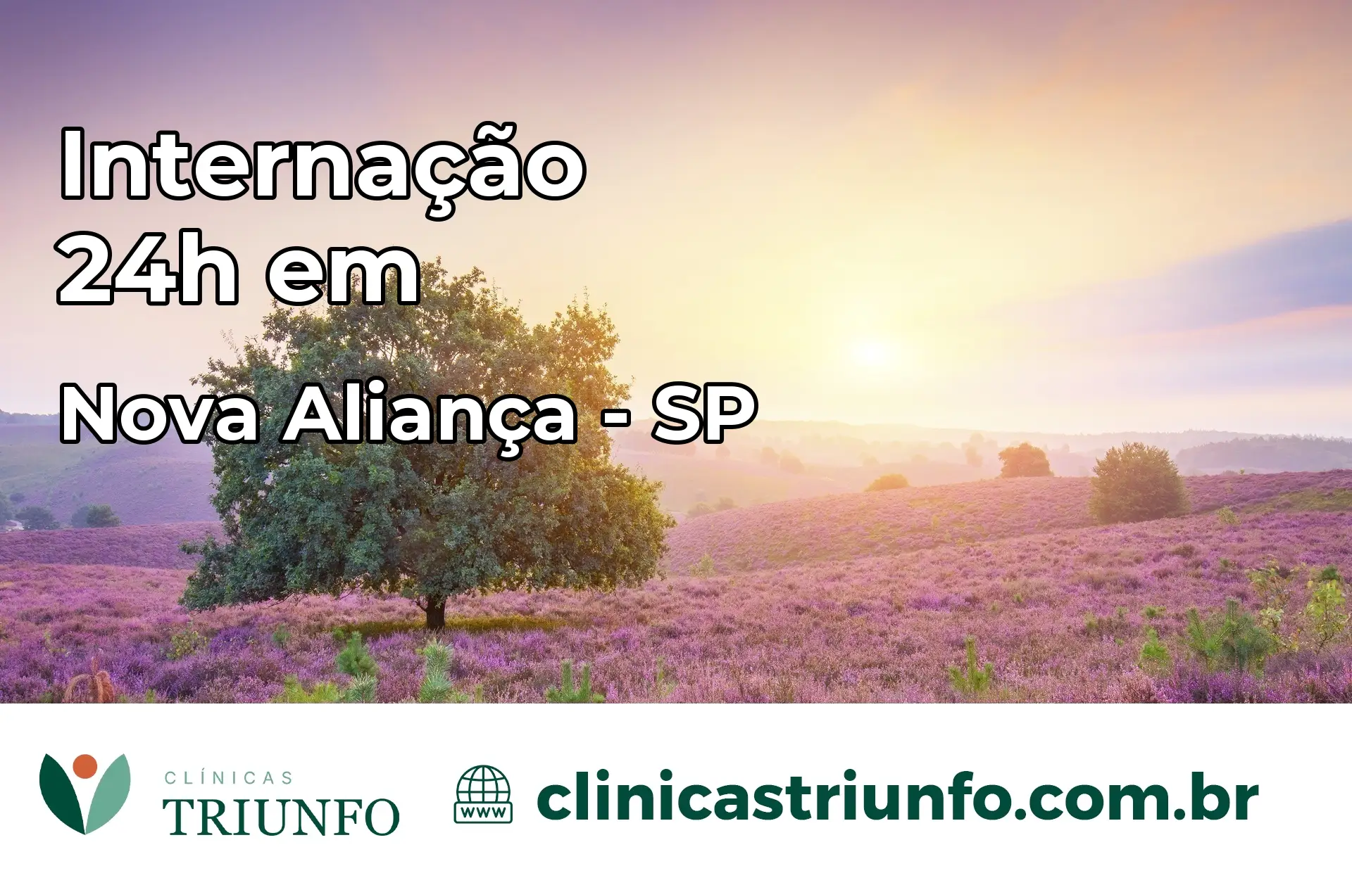 Internação 24 horas em Nova Aliança – SP