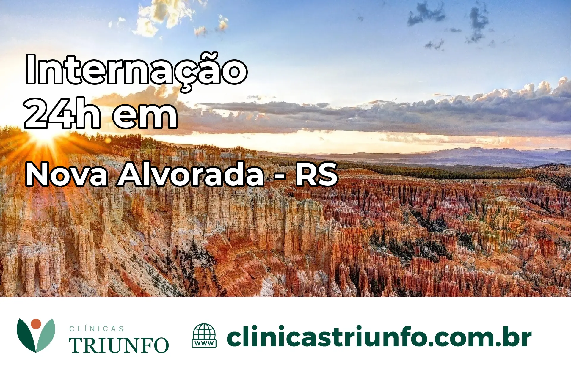Internação 24 horas em Nova Alvorada – RS