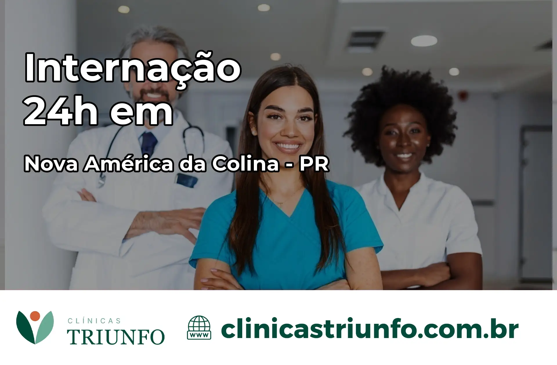 Internação 24 horas em Nova América da Colina – PR