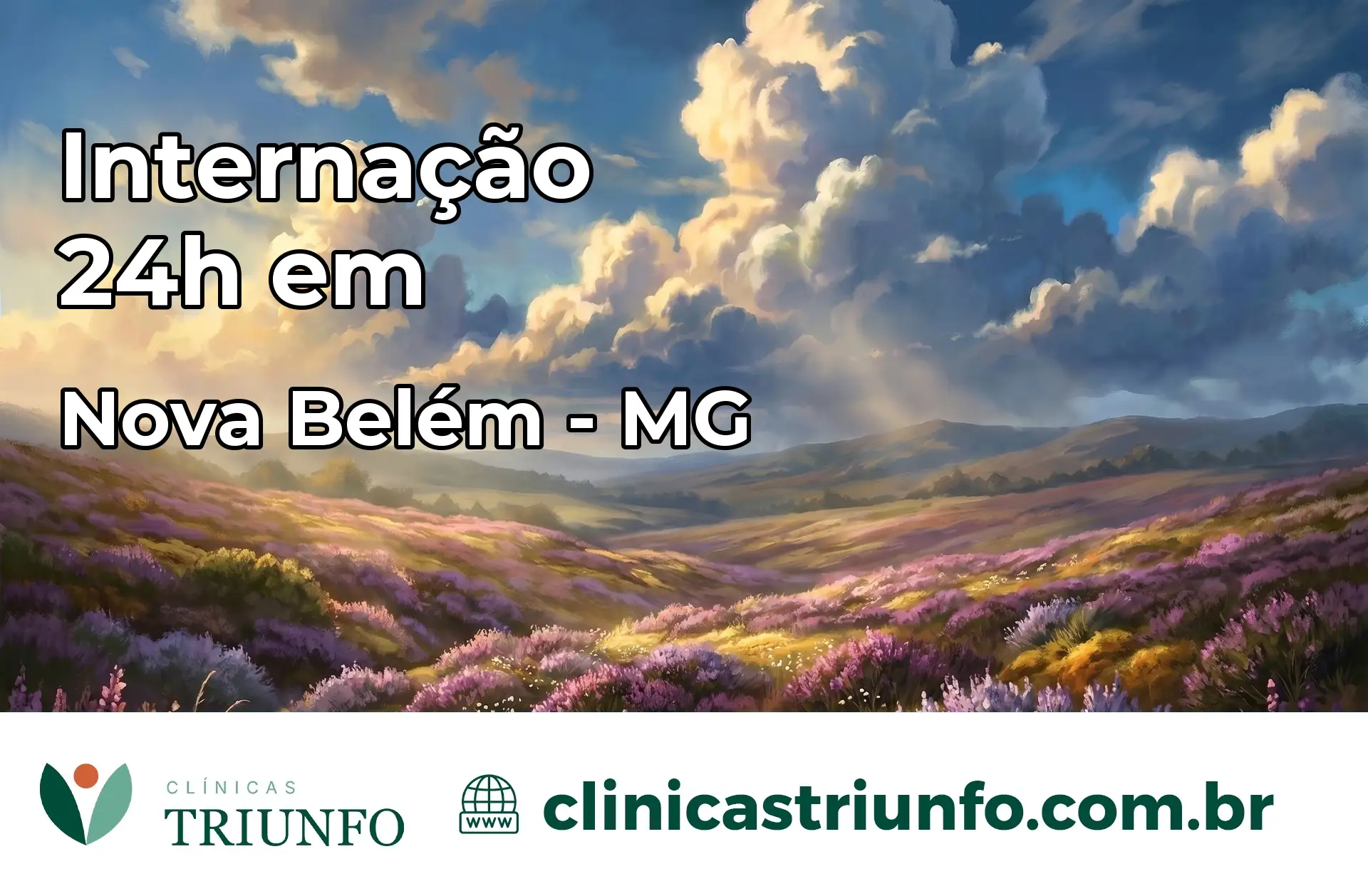 Internação 24 horas em Nova Belém – MG