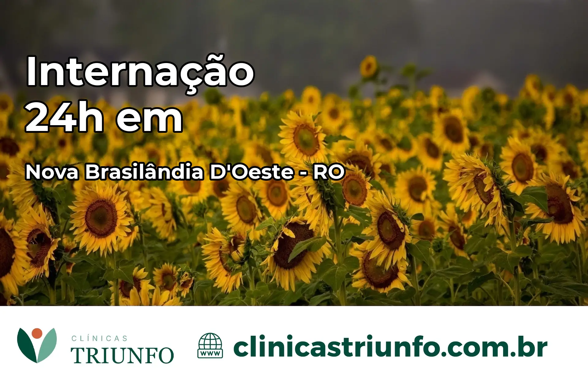 Internação 24 horas em Nova Brasilândia D'Oeste – RO