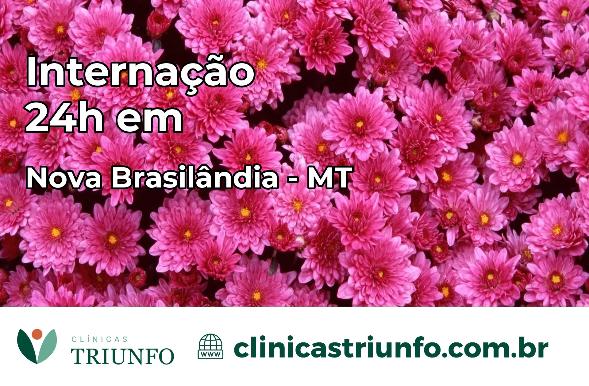 Internação 24 horas em Nova Brasilândia – MT