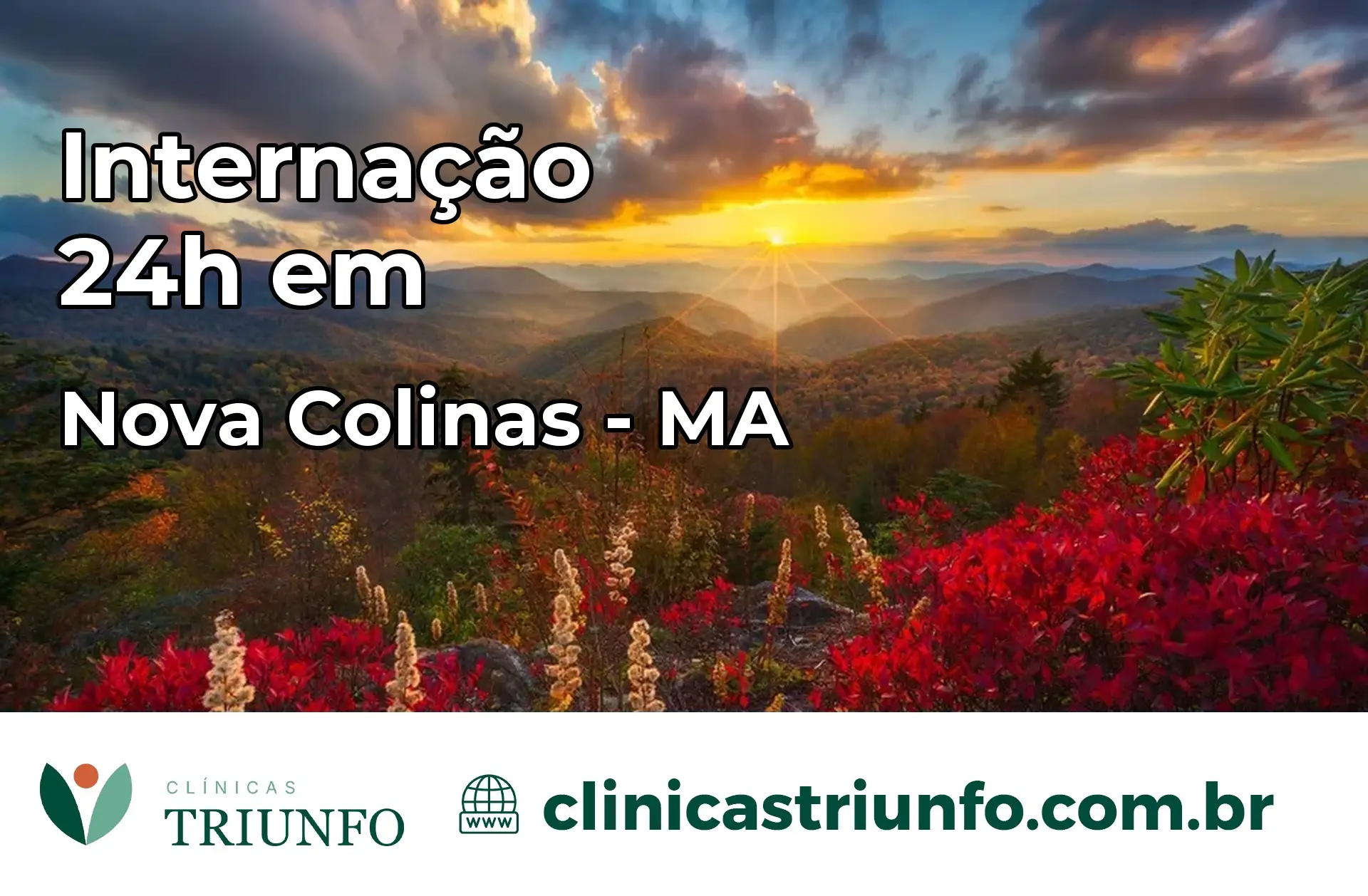 Internação 24 horas em Nova Colinas – MA