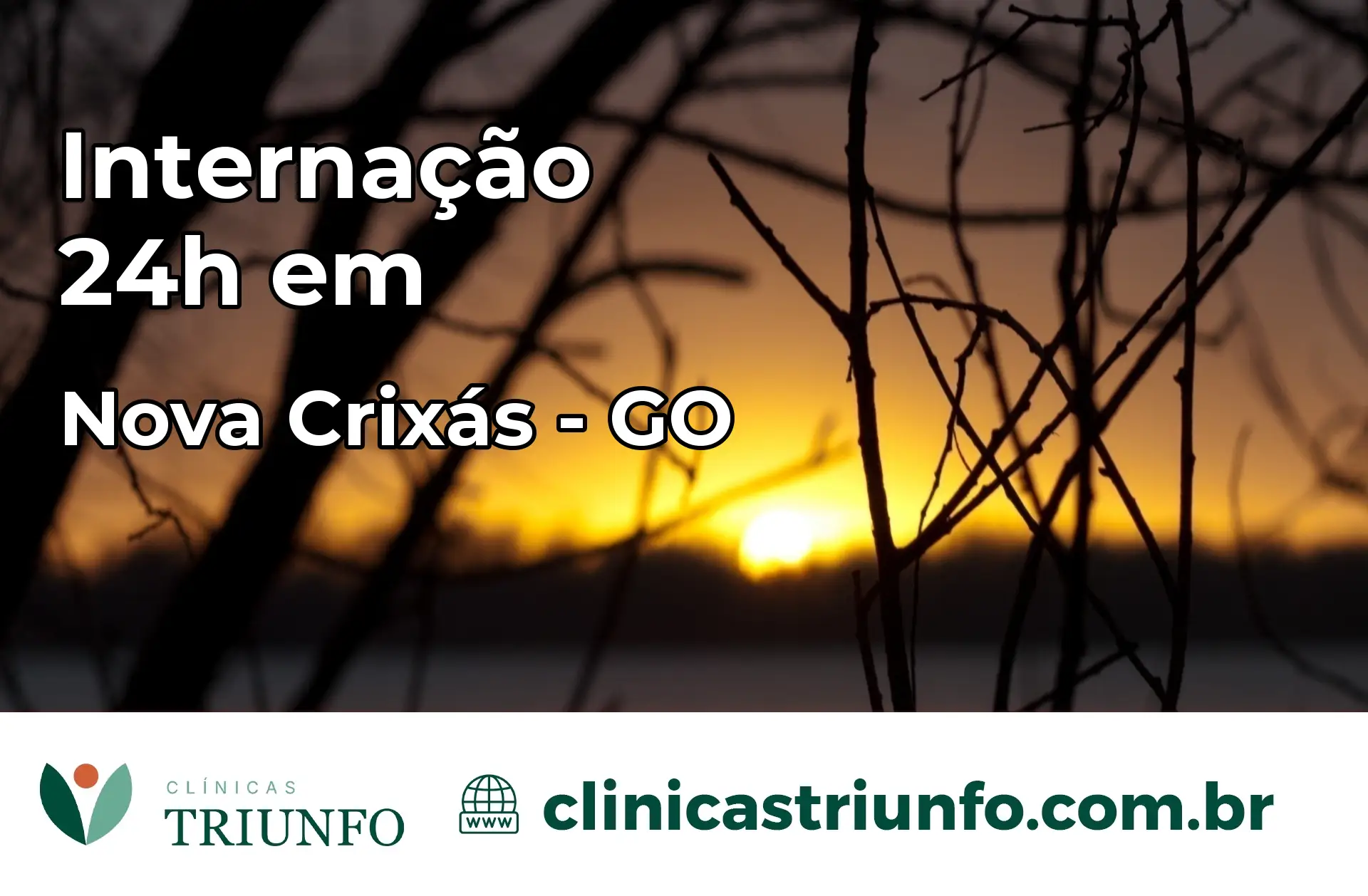 Internação 24 horas em Nova Crixás – GO
