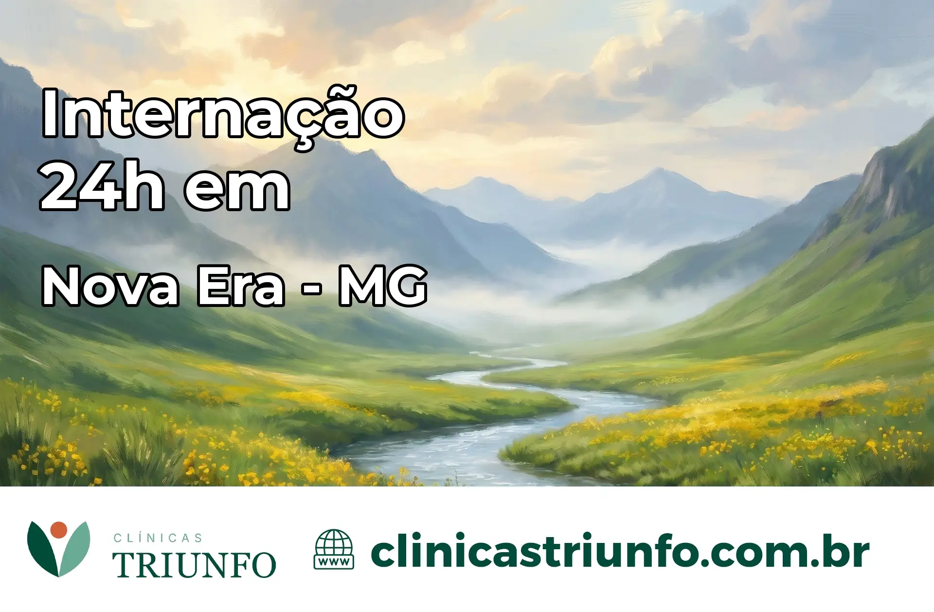 Internação 24 horas em Nova Era – MG
