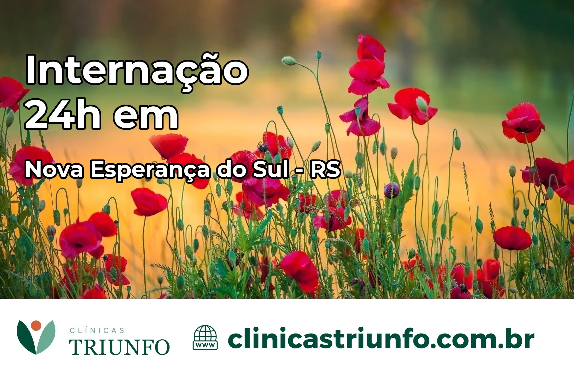 Internação 24 horas em Nova Esperança do Sul – RS