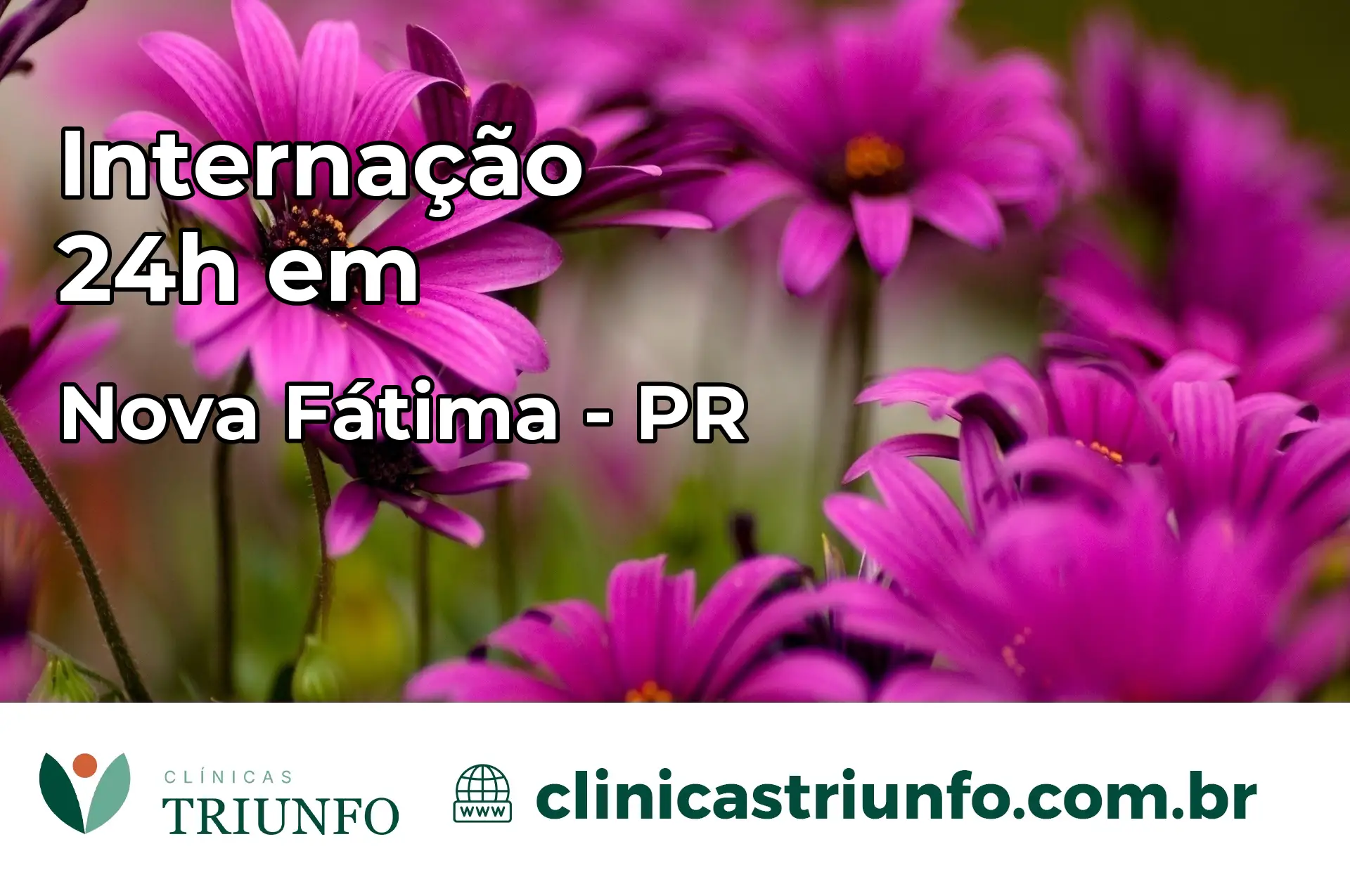 Internação 24 horas em Nova Fátima – PR