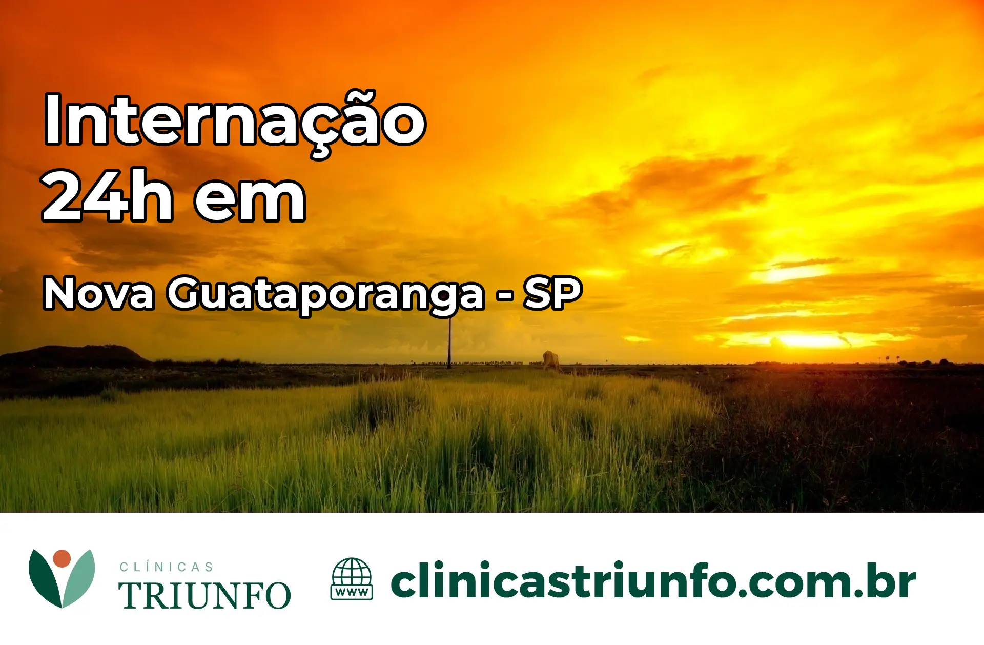 Internação 24 horas em Nova Guataporanga – SP