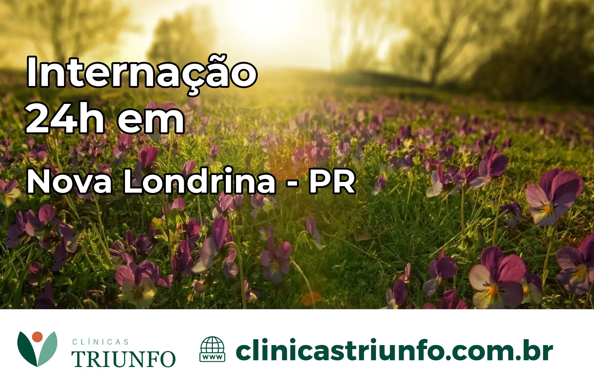 Internação 24 horas em Nova Londrina – PR
