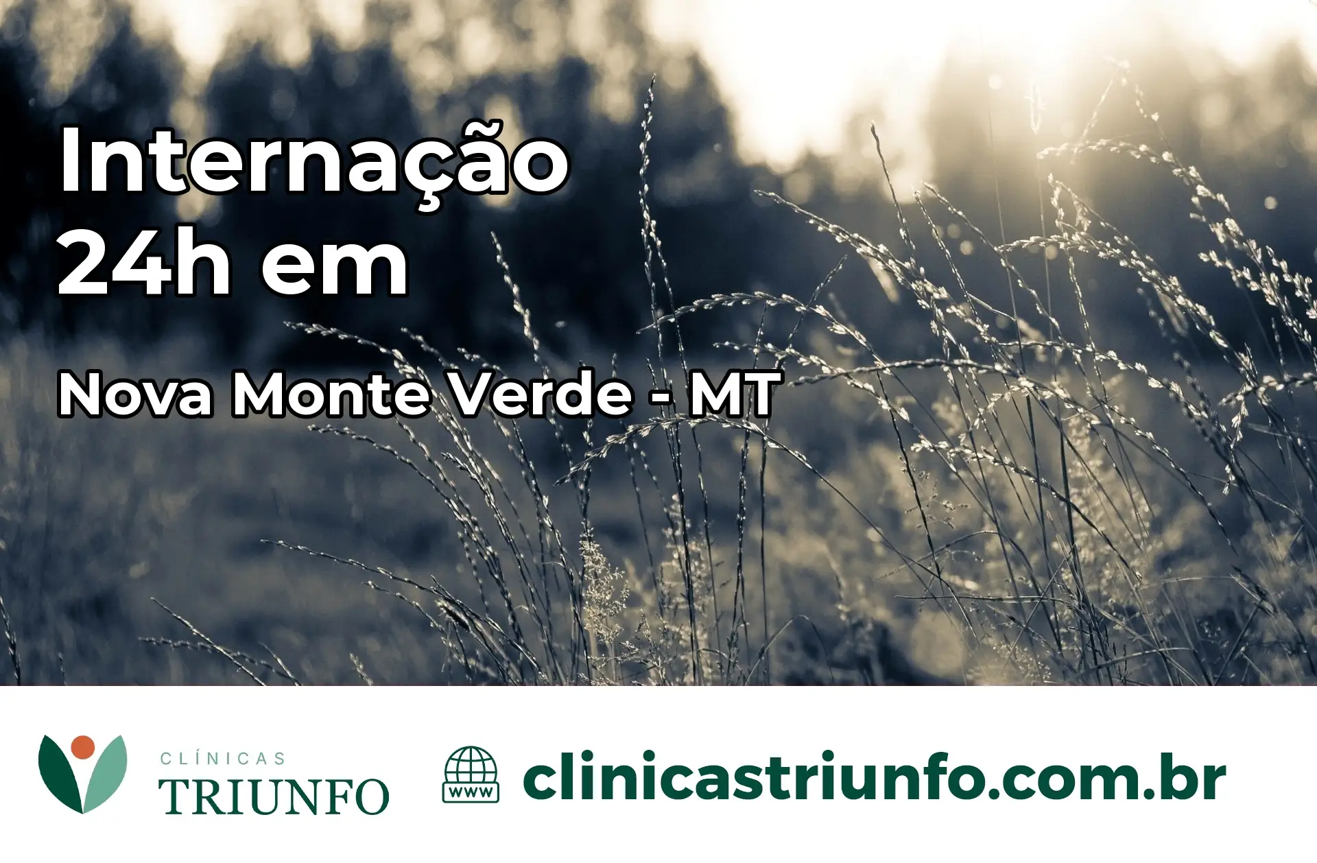 Internação 24 horas em Nova Monte Verde – MT