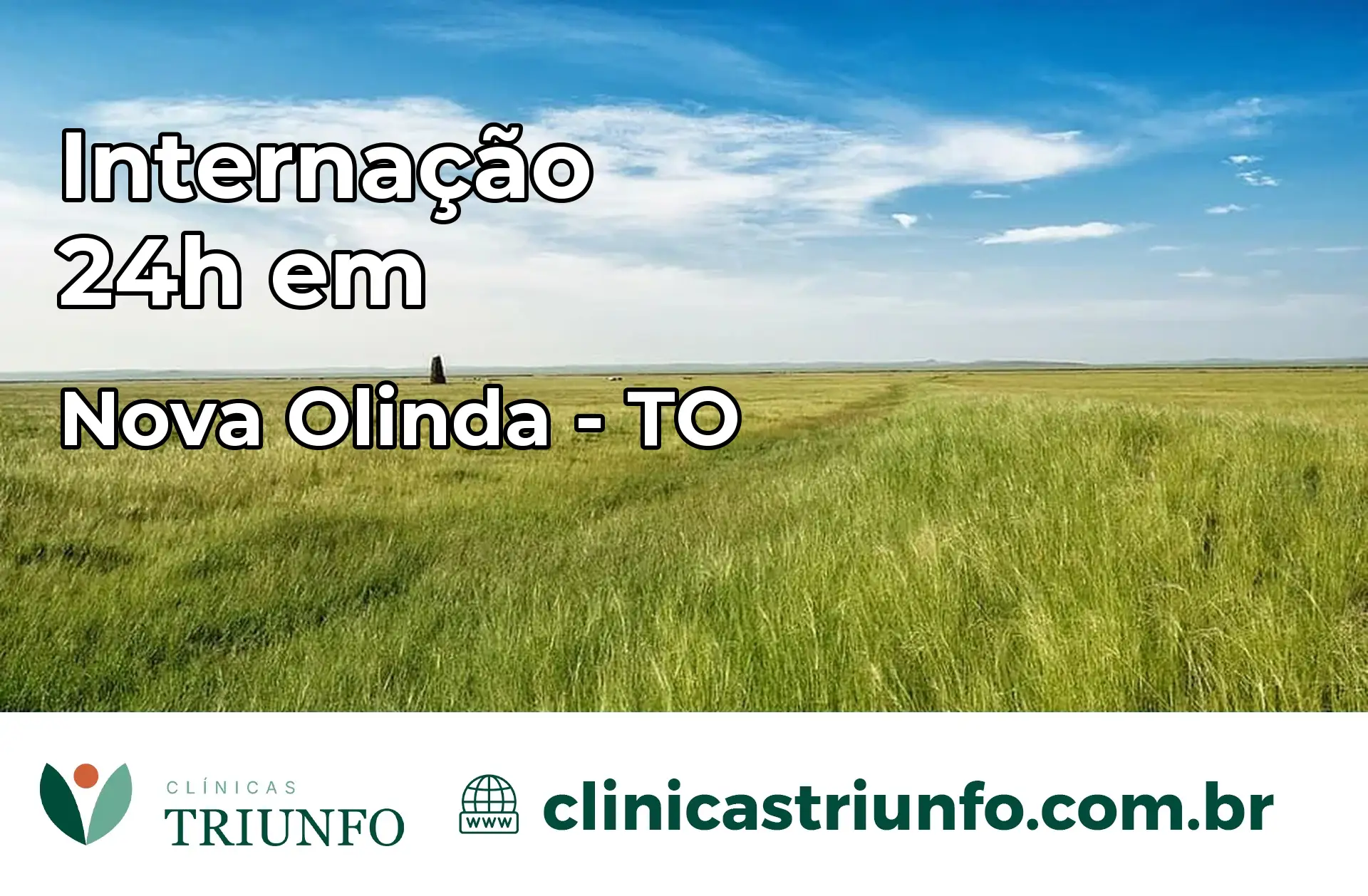 Internação 24 horas em Nova Olinda – TO
