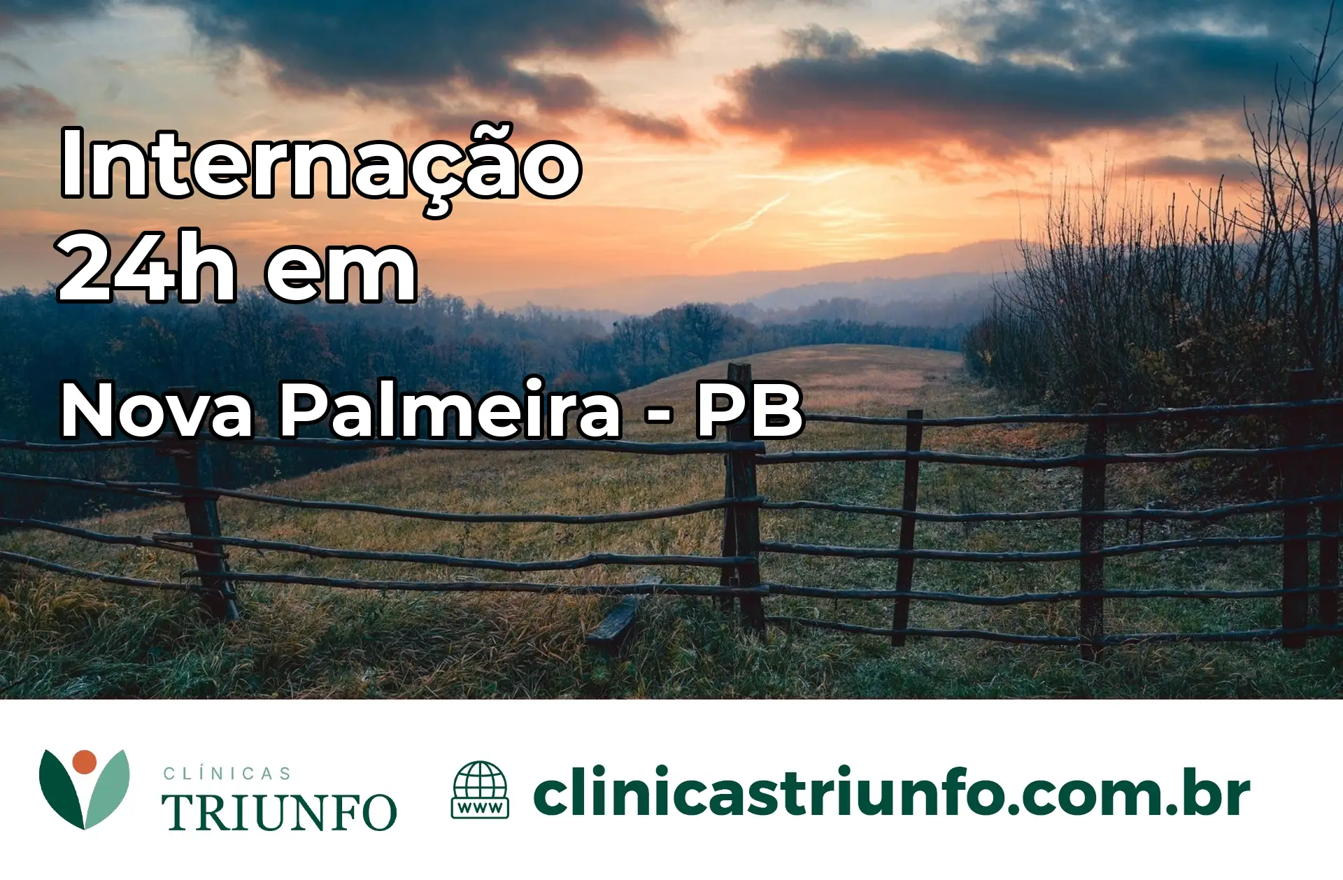 Internação 24 horas em Nova Palmeira – PB