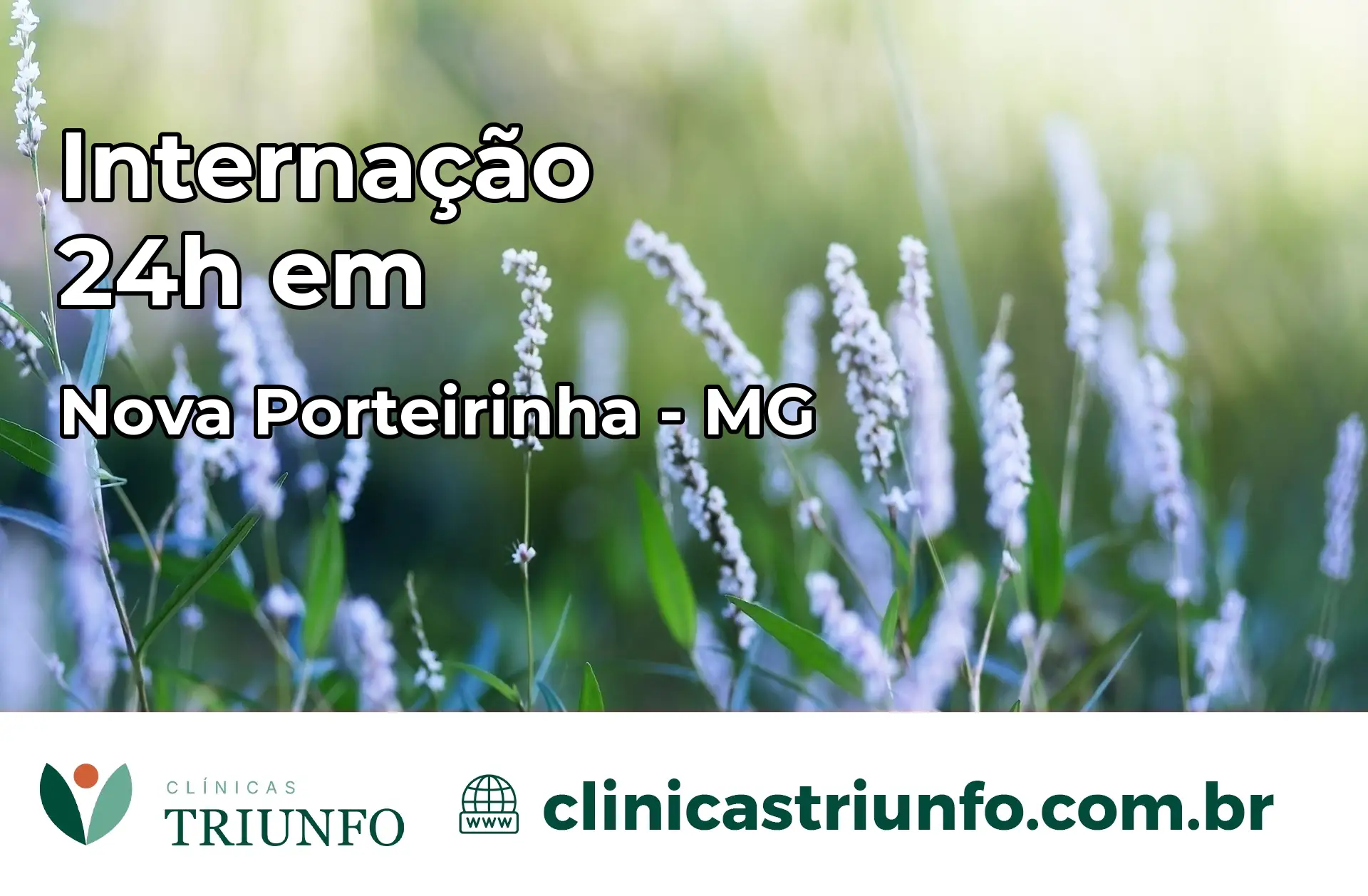 Internação 24 horas em Nova Porteirinha – MG