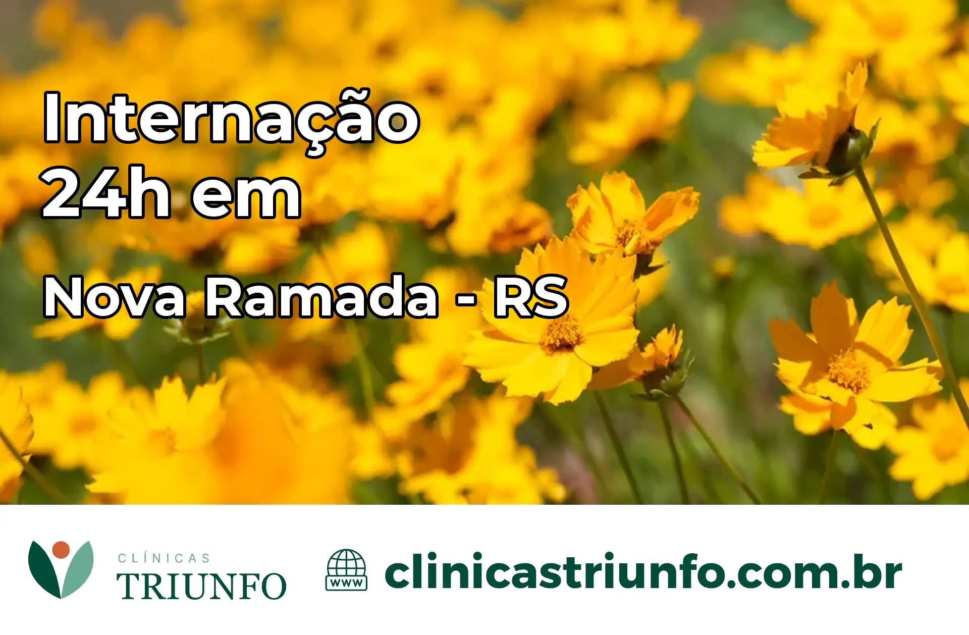 Internação 24 horas em Nova Ramada – RS