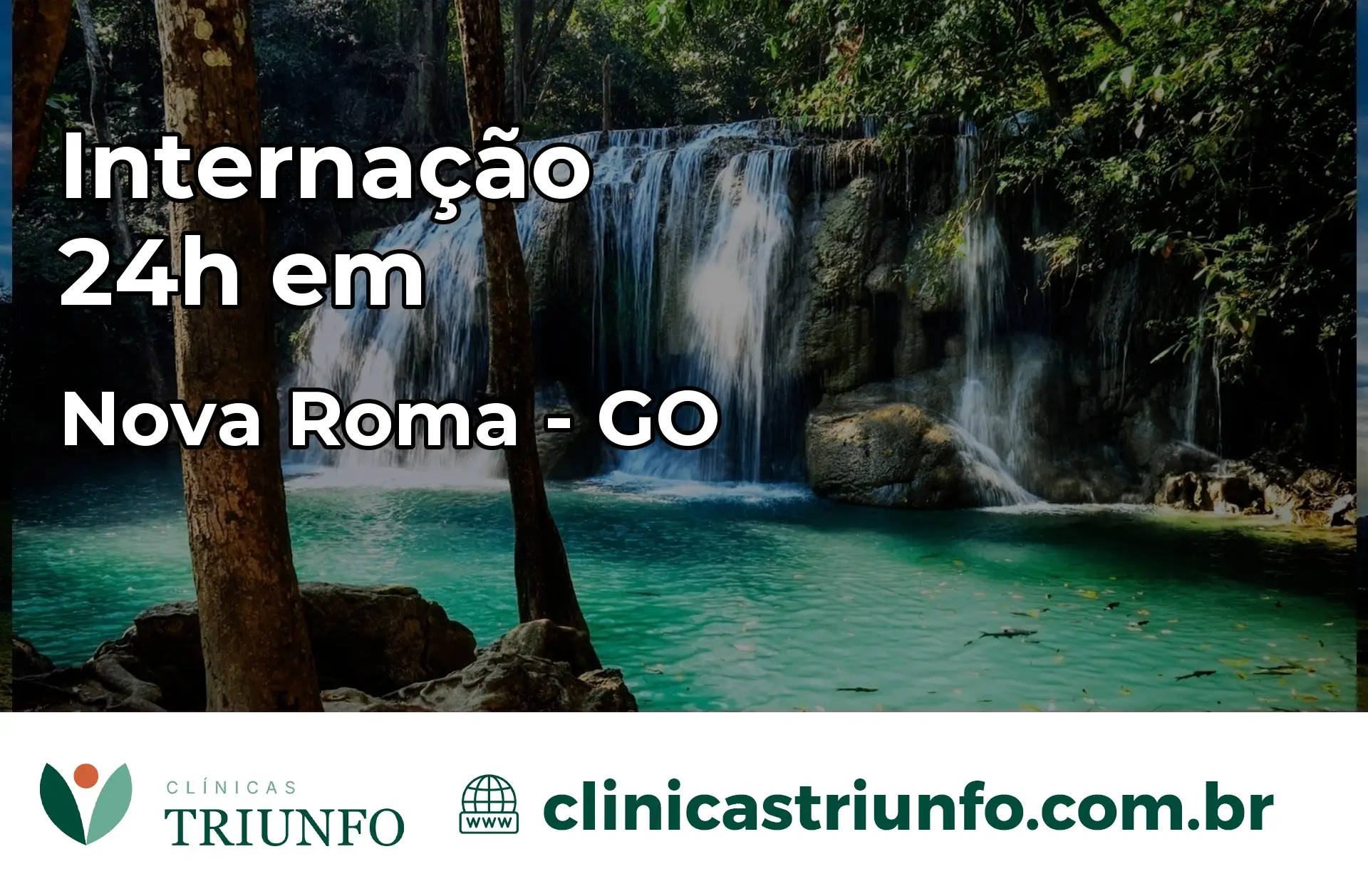Internação 24 horas em Nova Roma – GO