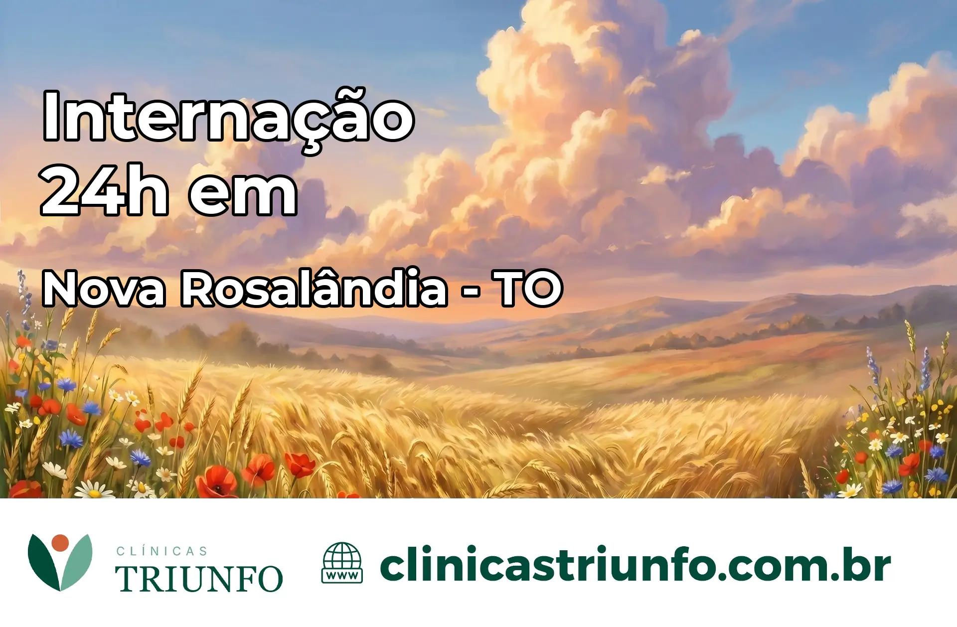 Internação 24 horas em Nova Rosalândia – TO