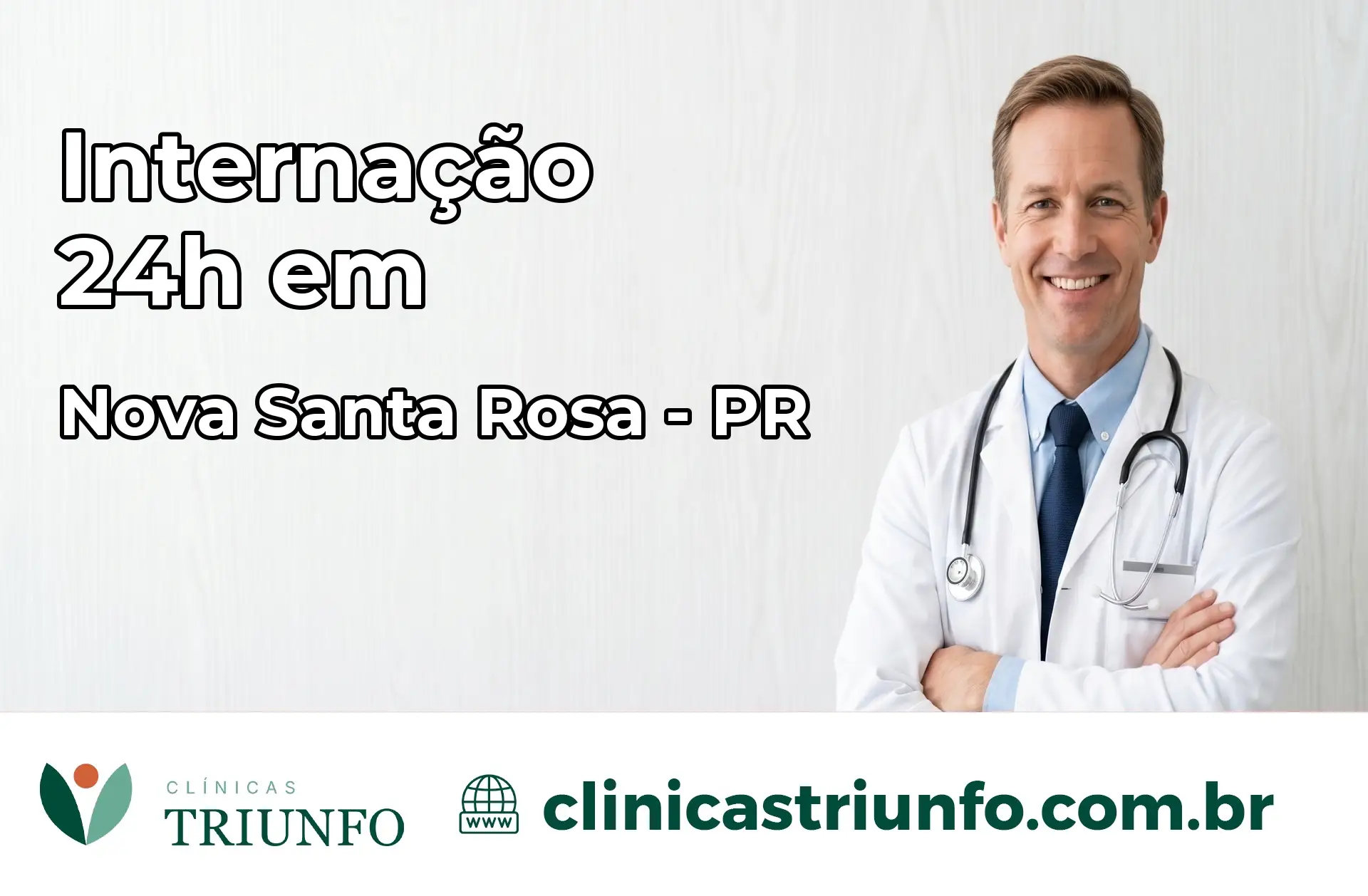 Internação 24 horas em Nova Santa Rosa – PR