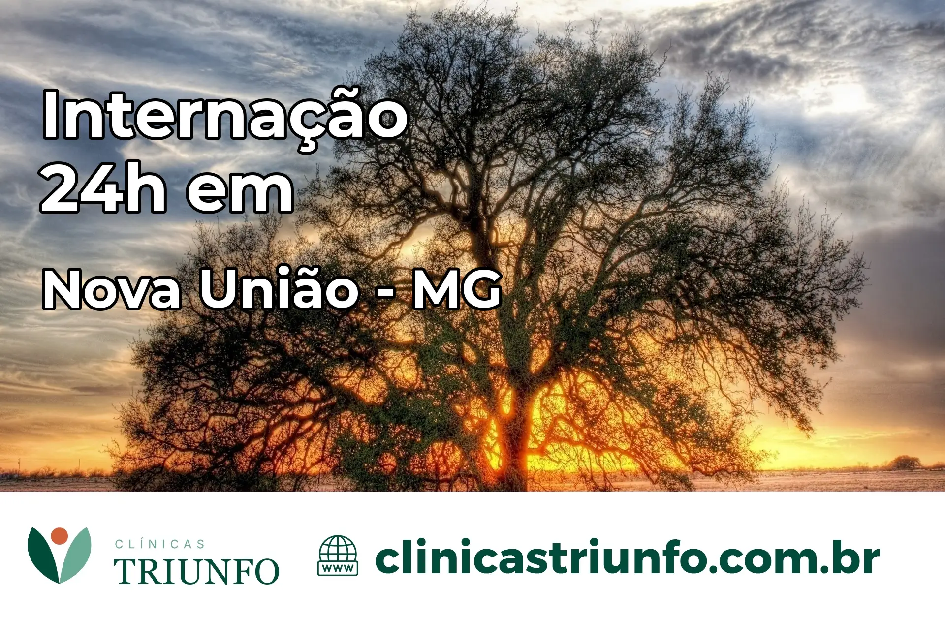 Internação 24 horas em Nova União – MG