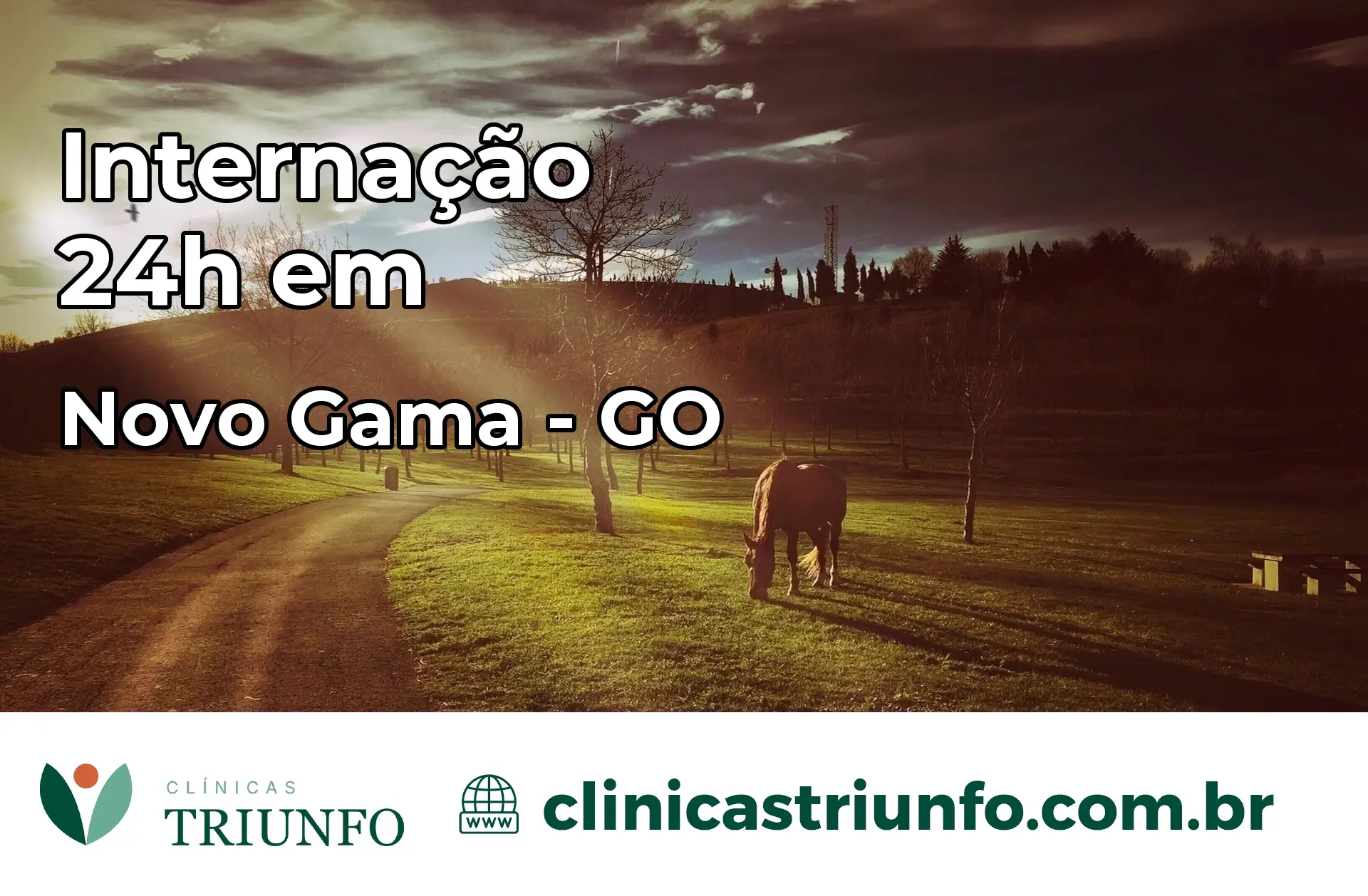 Internação 24 horas em Novo Gama – GO