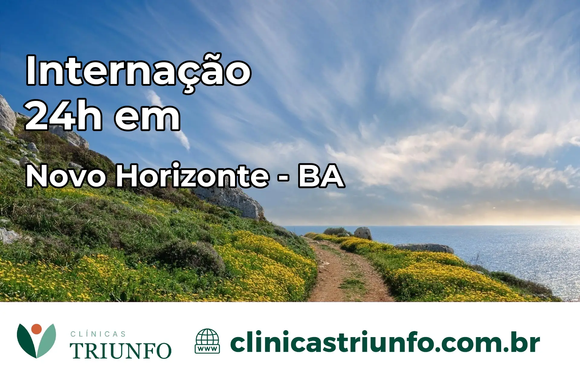 Internação 24 horas em Novo Horizonte – BA