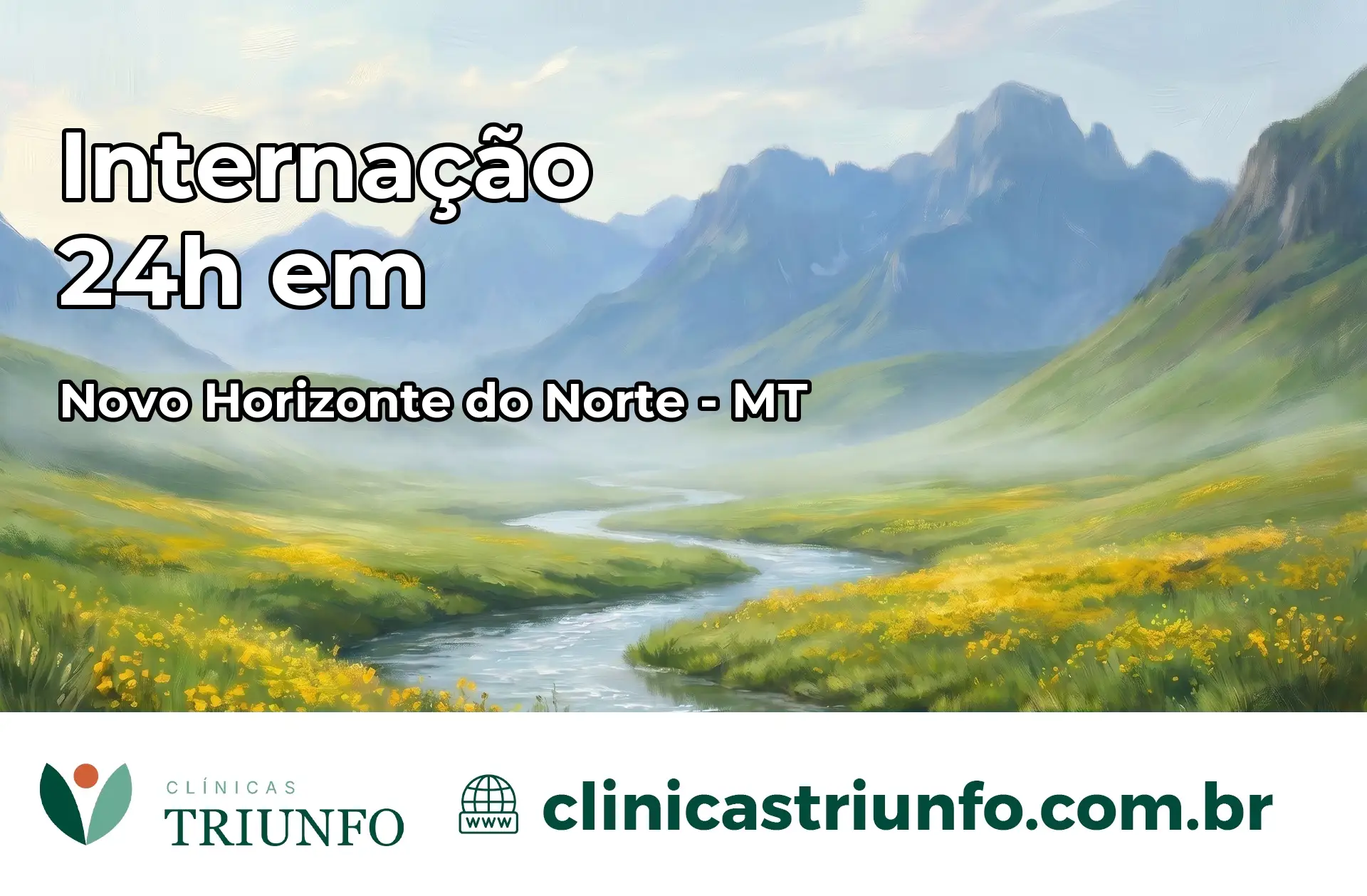 Internação 24 horas em Novo Horizonte do Norte – MT