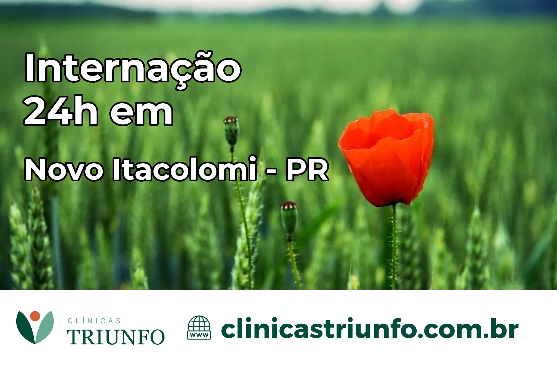 Internação 24 horas em Novo Itacolomi – PR