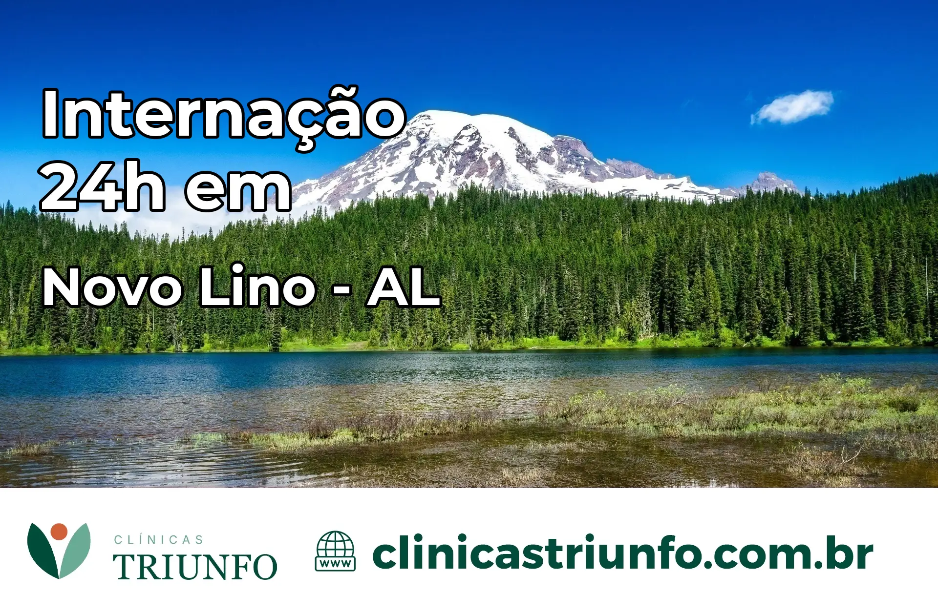 Internação 24 horas em Novo Lino – AL