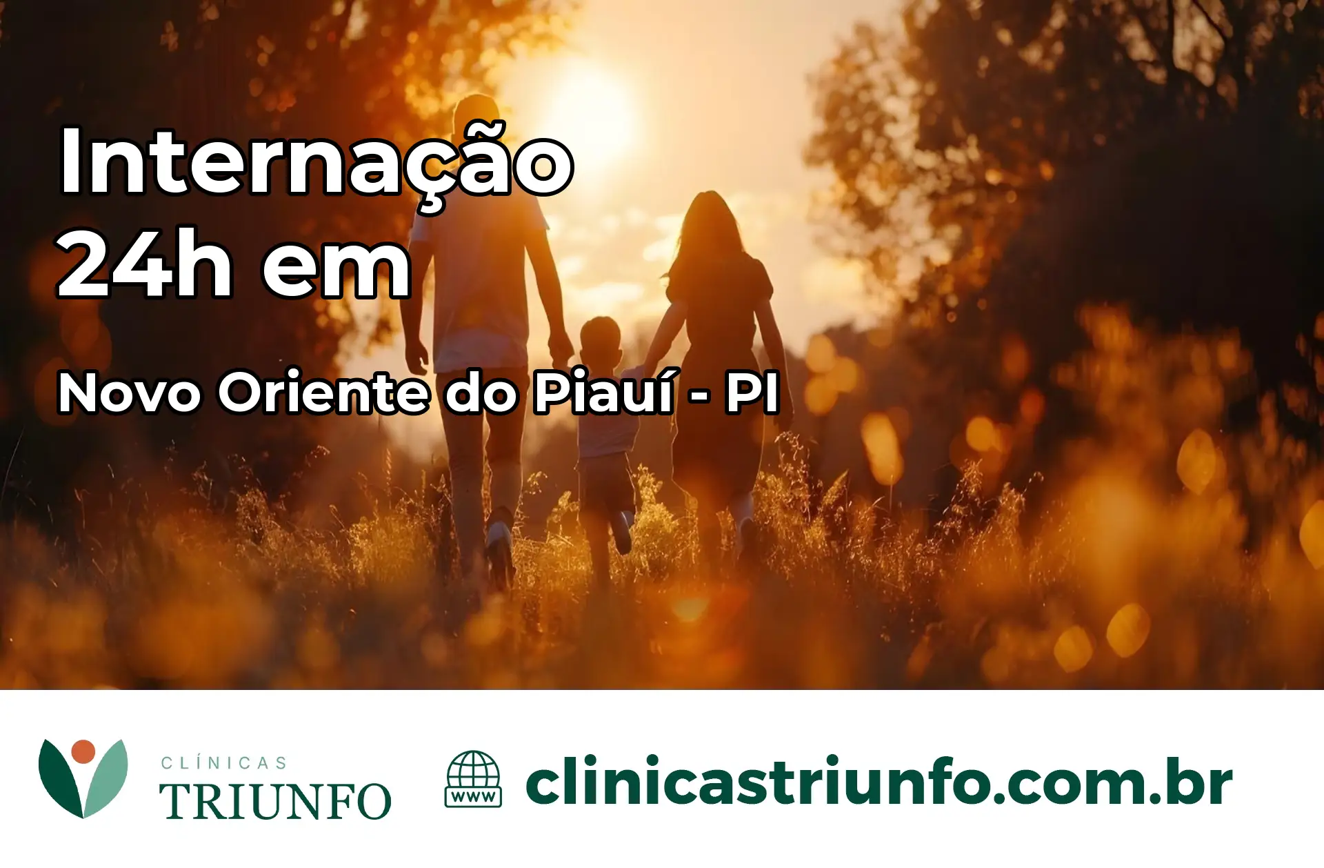 Internação 24 horas em Novo Oriente do Piauí – PI