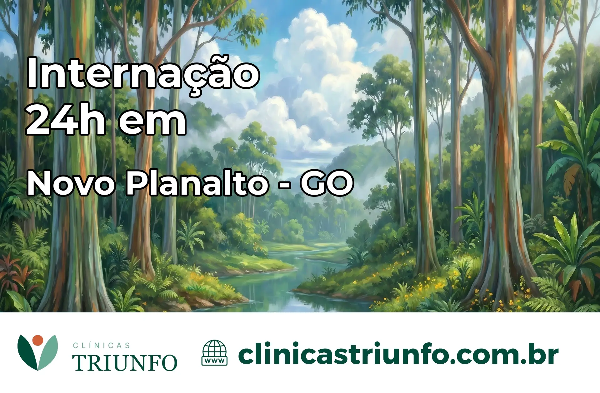 Internação 24 horas em Novo Planalto – GO