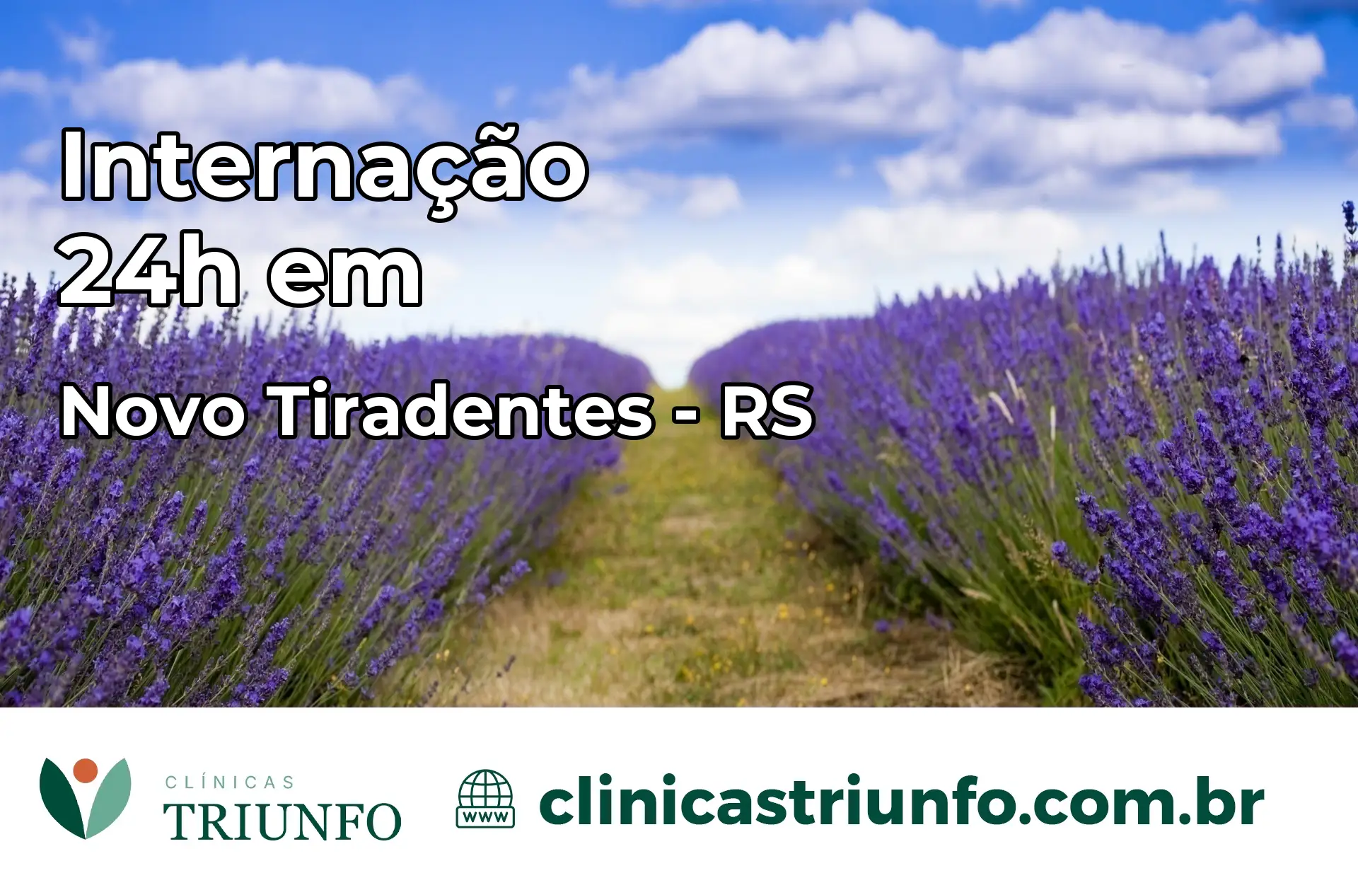 Internação 24 horas em Novo Tiradentes – RS