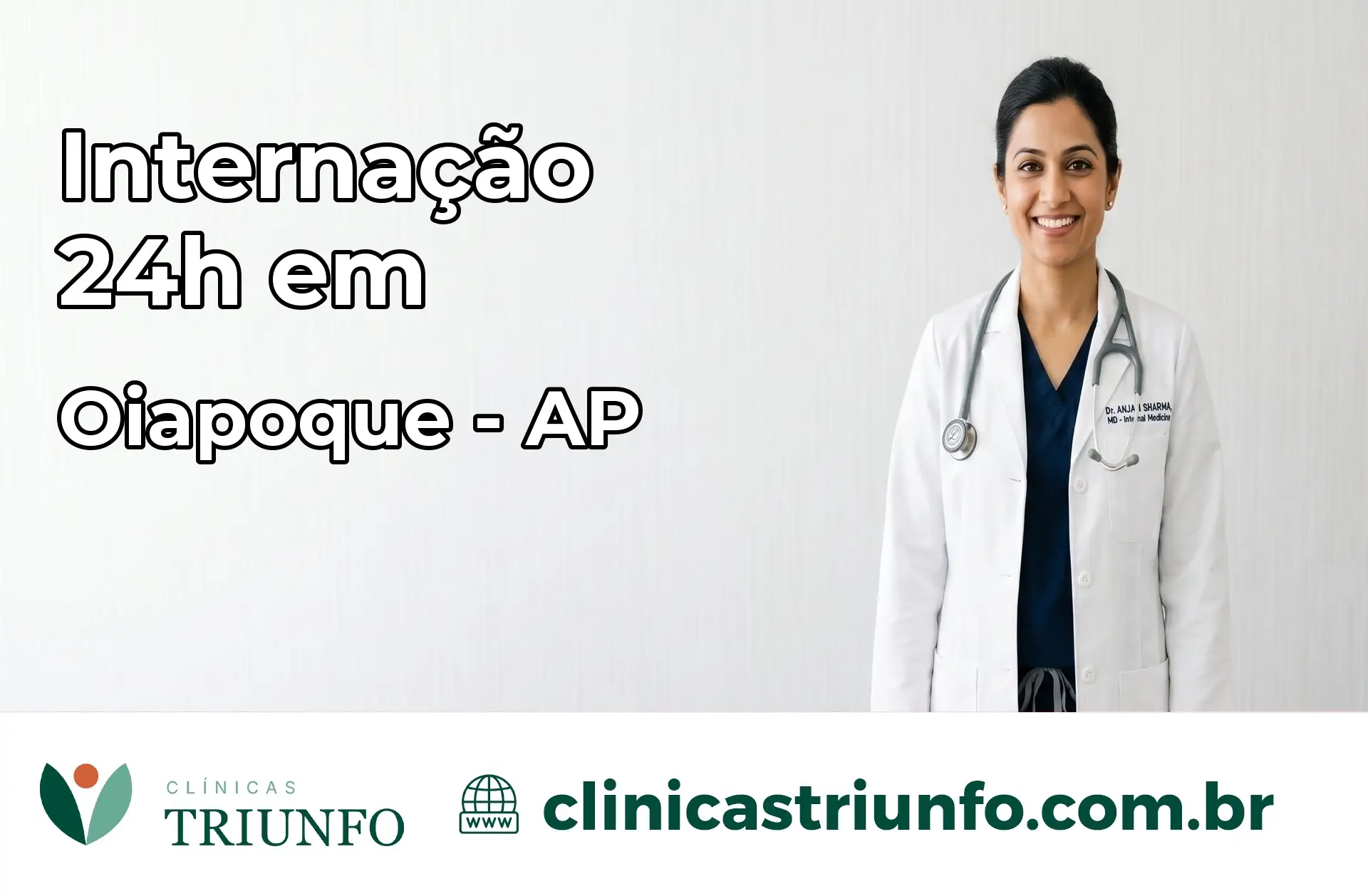 Internação 24 horas em Oiapoque – AP