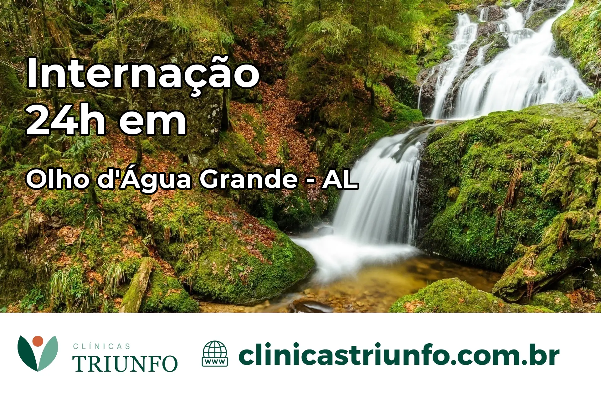 Internação 24 horas em Olho d'Água Grande – AL