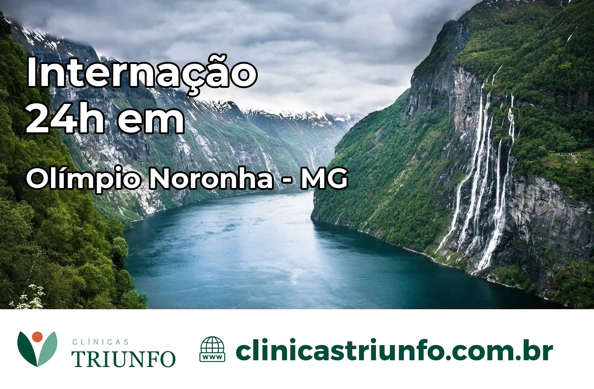 Internação 24 horas em Olímpio Noronha – MG