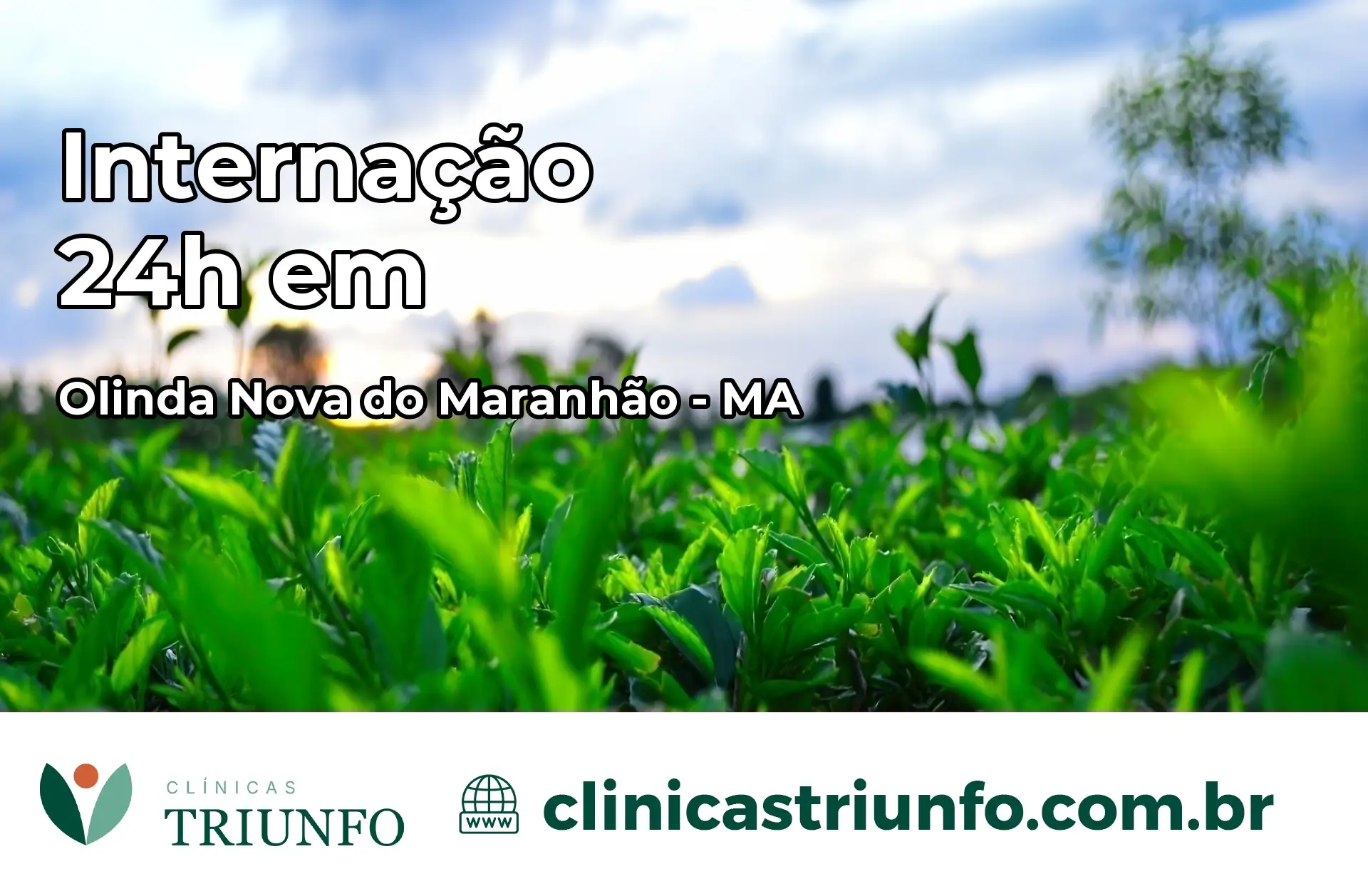 Internação 24 horas em Olinda Nova do Maranhão – MA