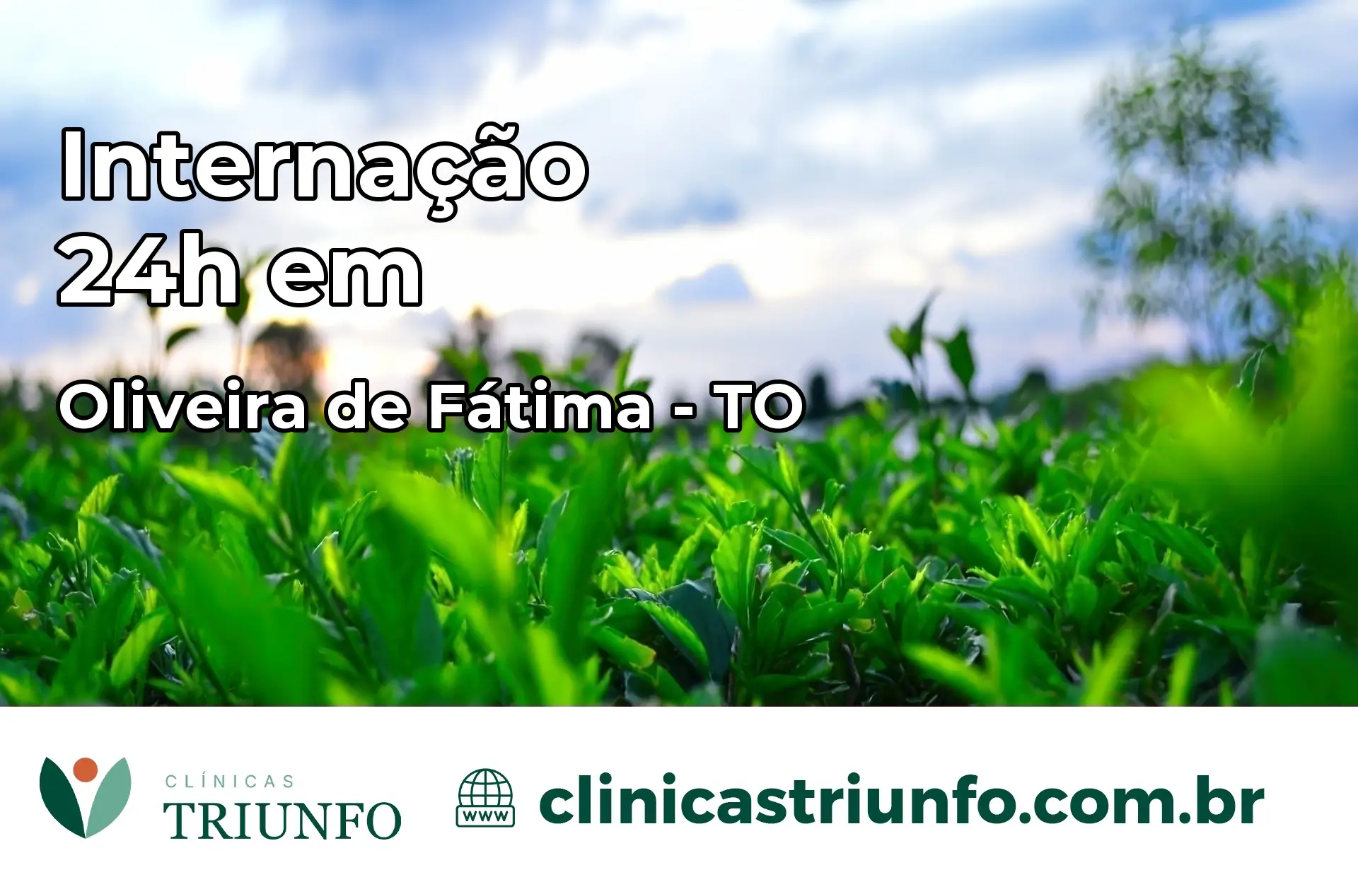 Internação 24 horas em Oliveira de Fátima – TO