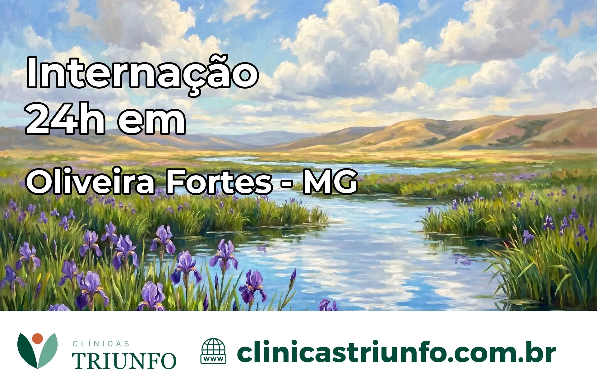 Internação 24 horas em Oliveira Fortes – MG