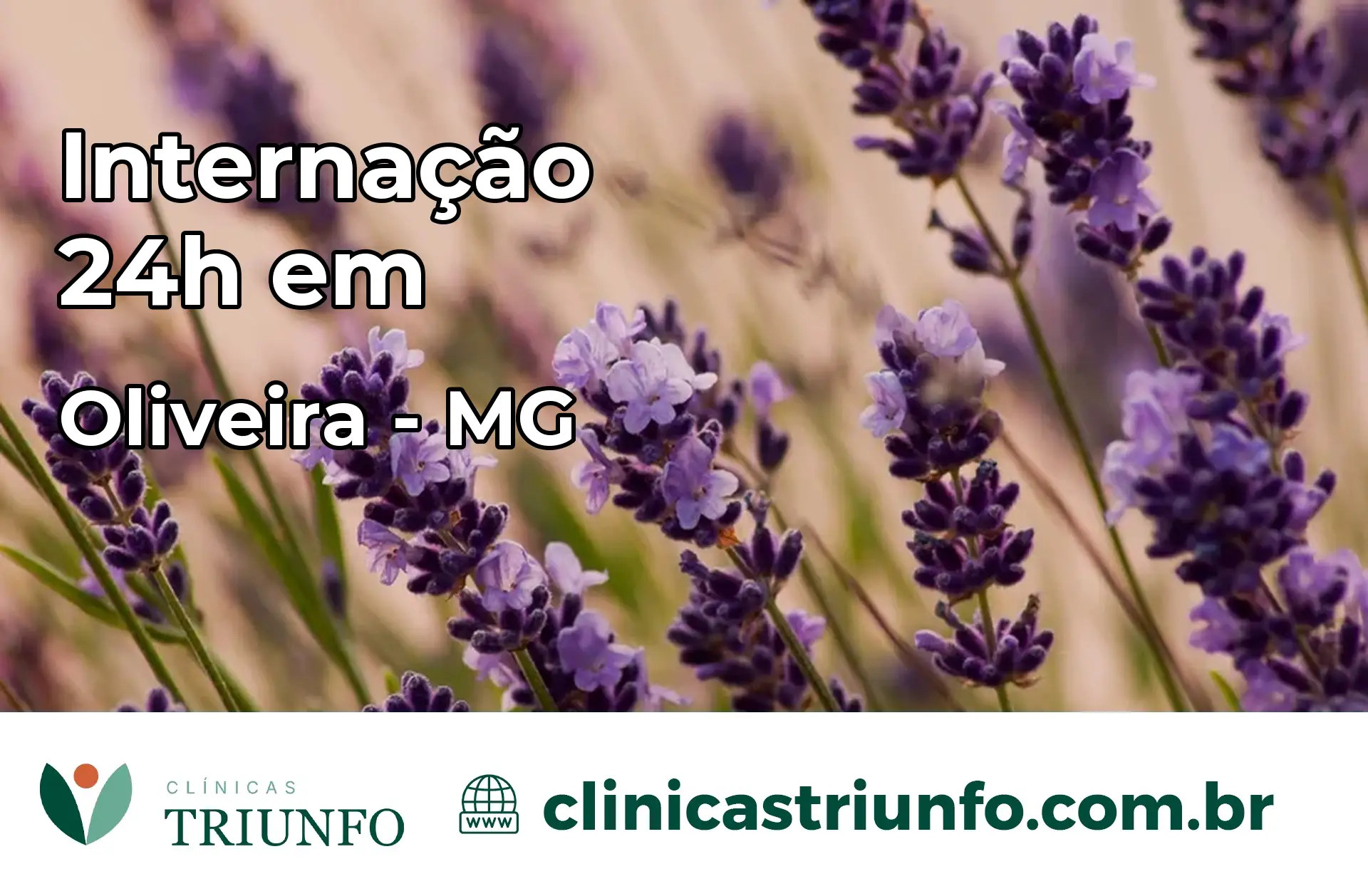 Internação 24 horas em Oliveira – MG