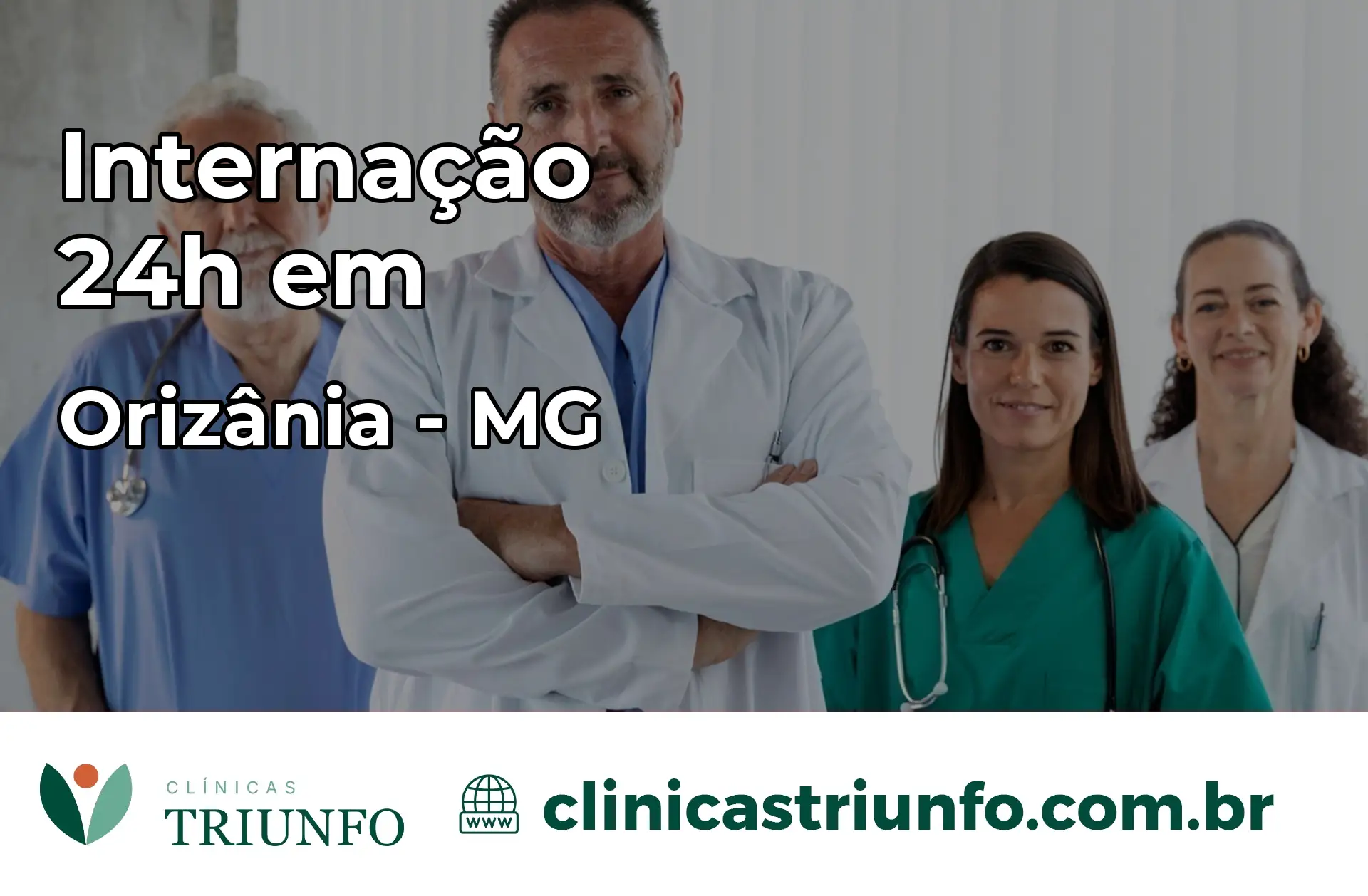 Internação 24 horas em Orizânia – MG